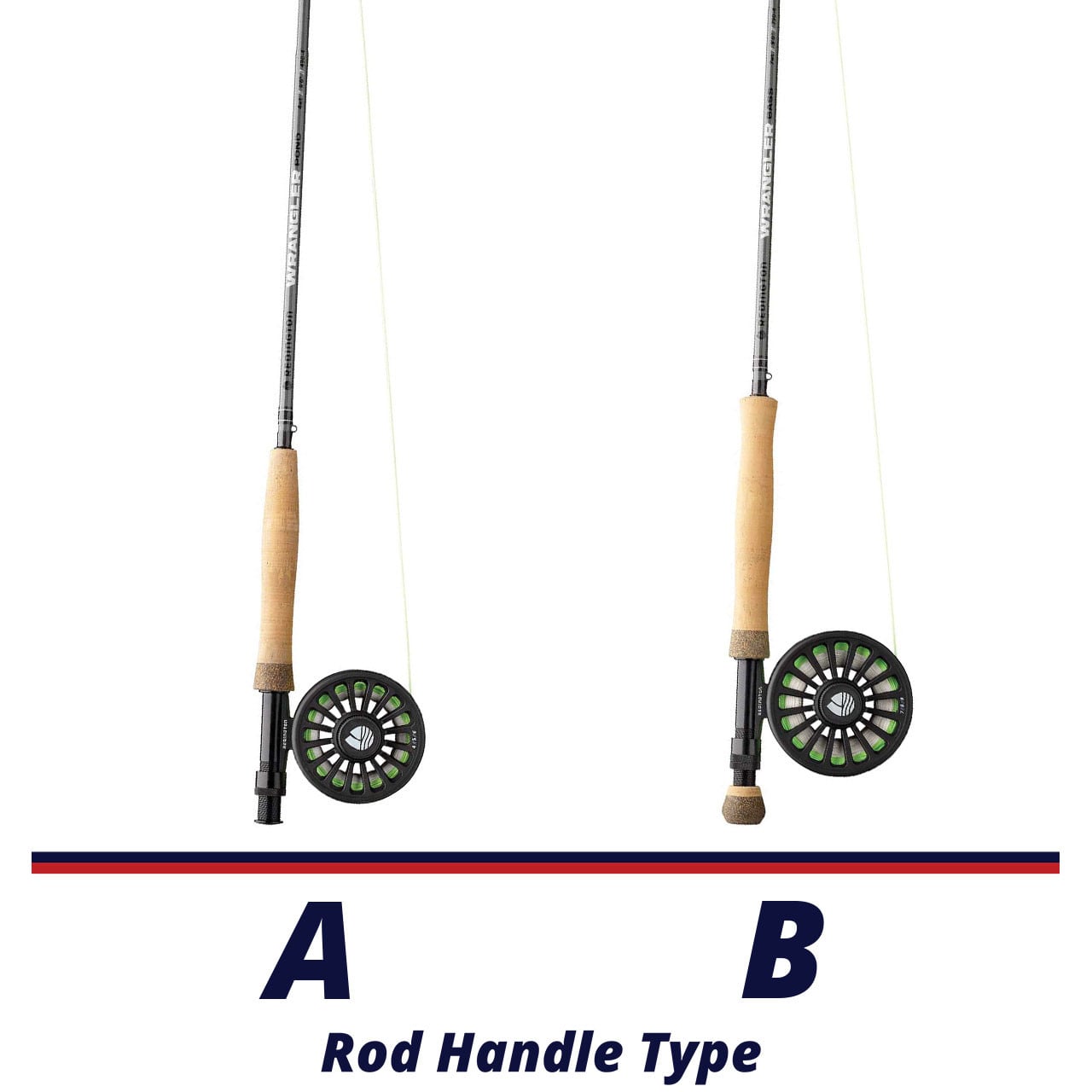 Redington Wrangler Fly Outfit handle comparison chart