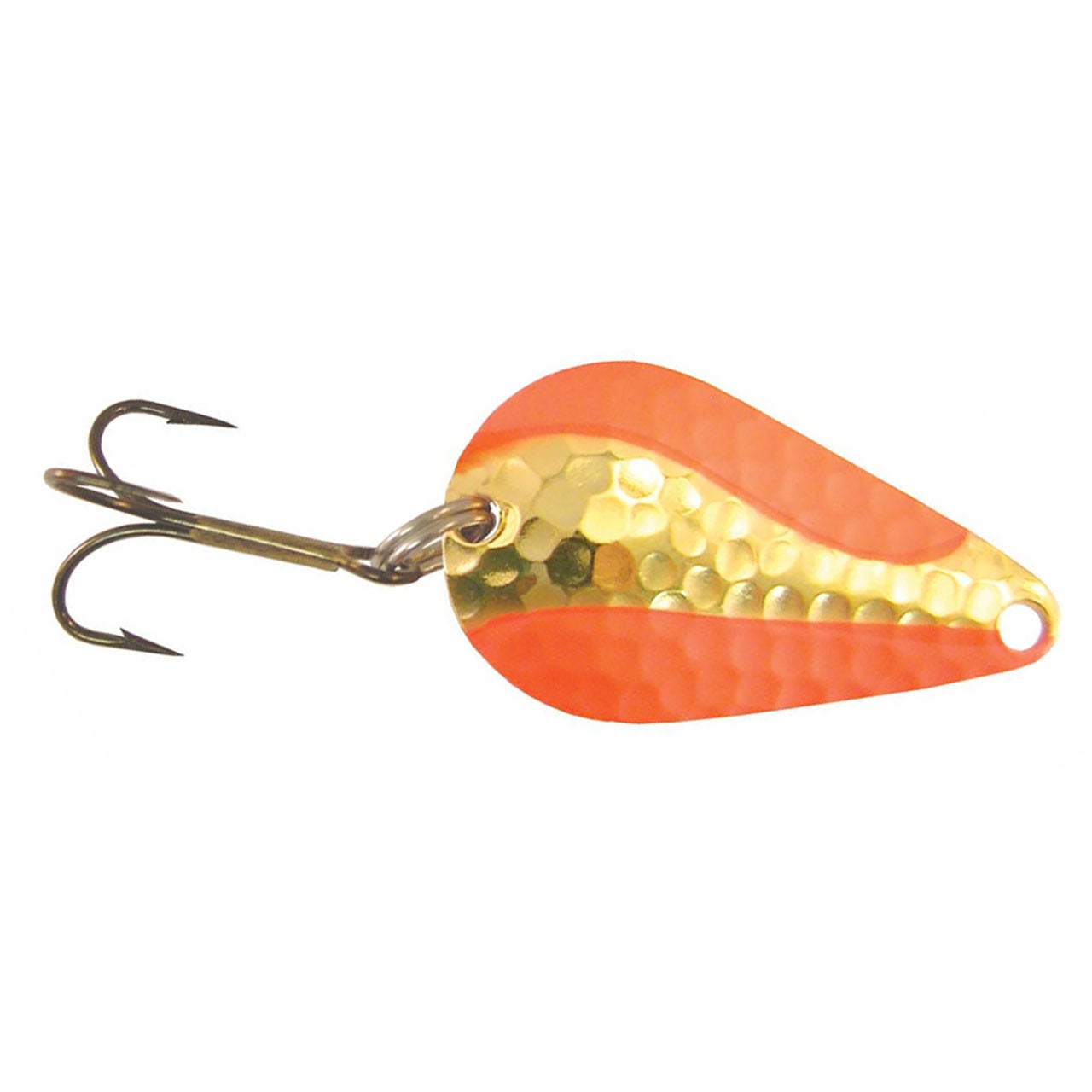 Acme Stee-Lee Casting Spoon color Hammered Fluorescent Brass