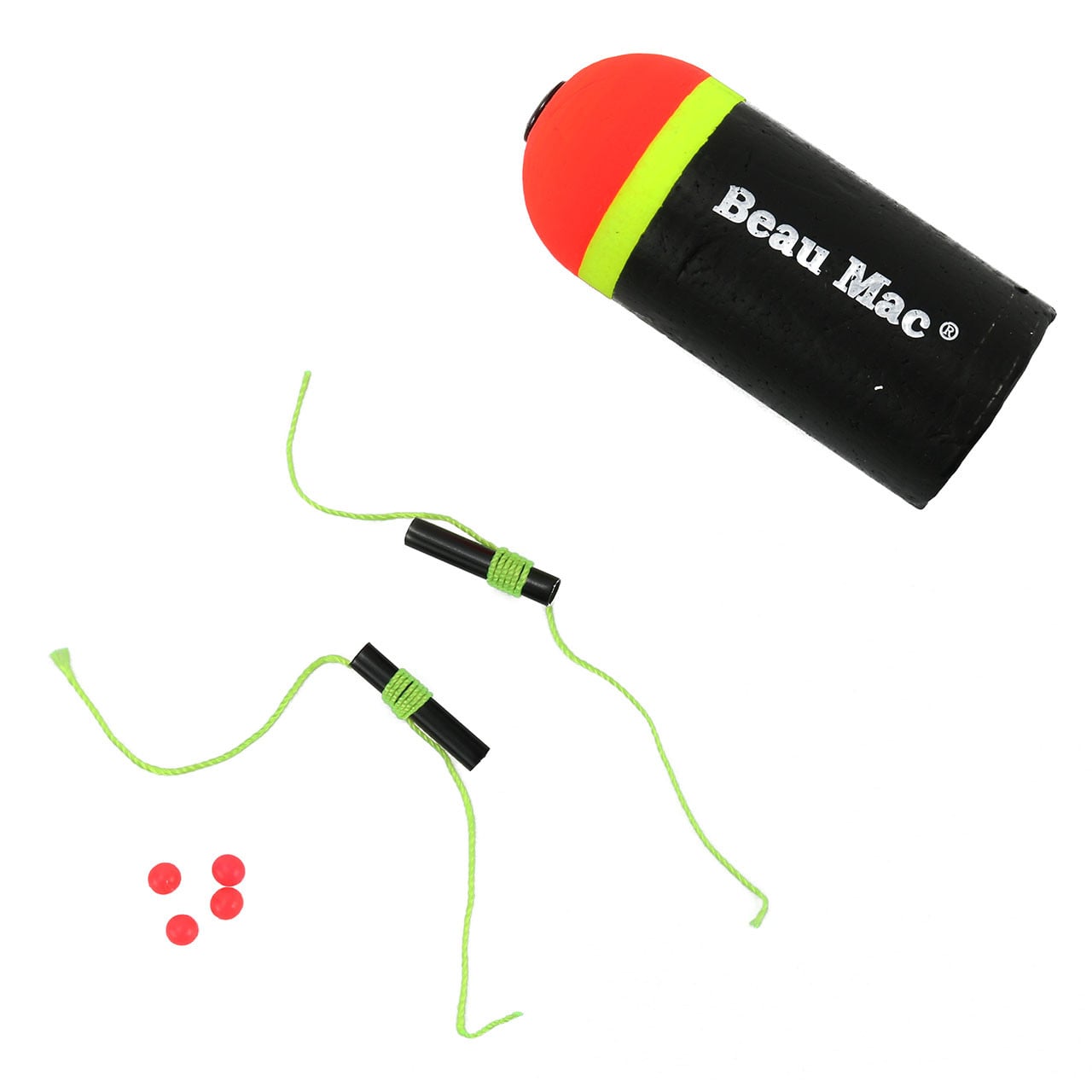 Beau Mac Bobber Doggin' Floats - EPS Foam with stoppers and beads