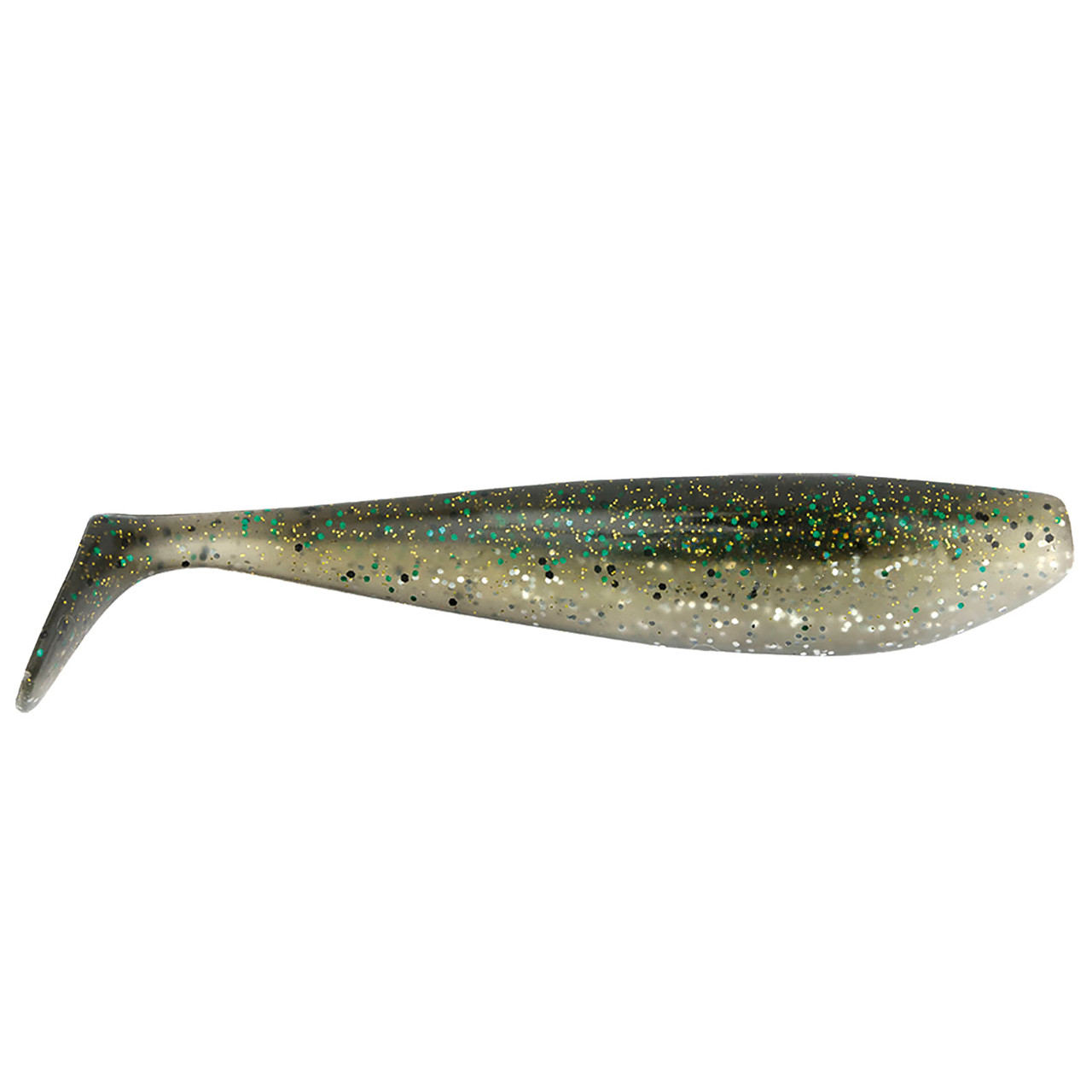 Salmo Walleye Pro Shad Swimbait color Green Ghost UV
