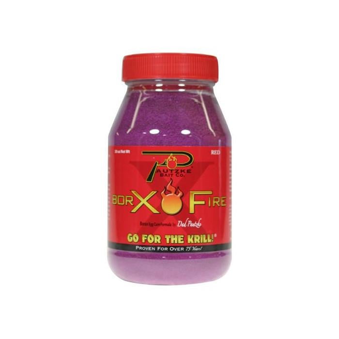Pautzke BorX O' Fire Cure color Red