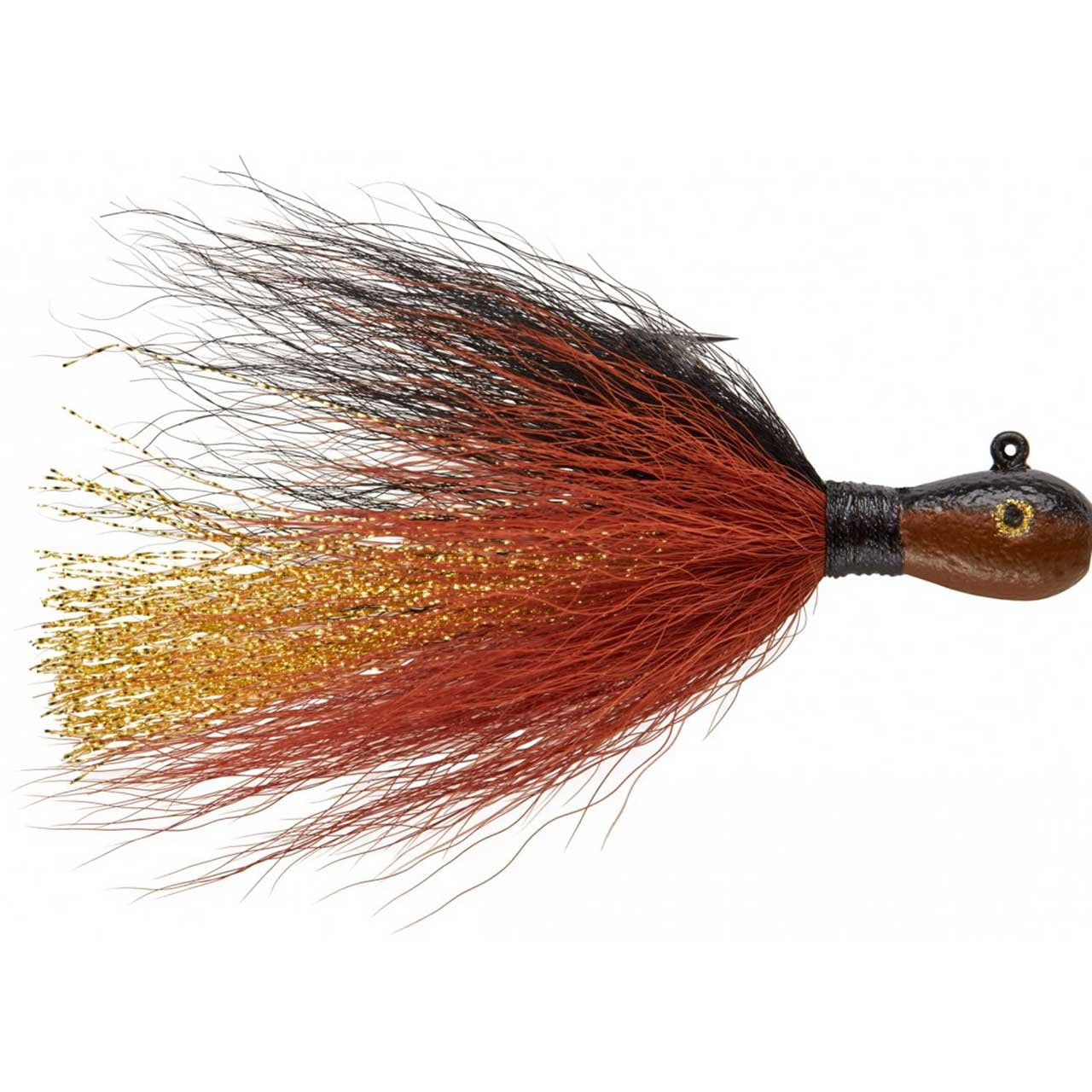 Mepps Bucktail Jig color Black Brown