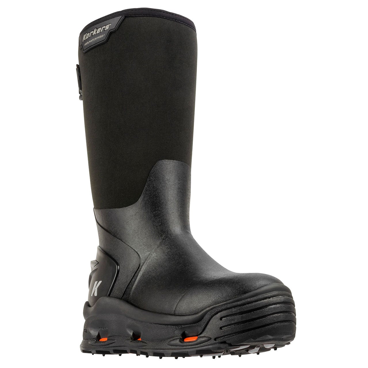 Korkers Men's Neo Arctic Winter Boot front 1/4 turn