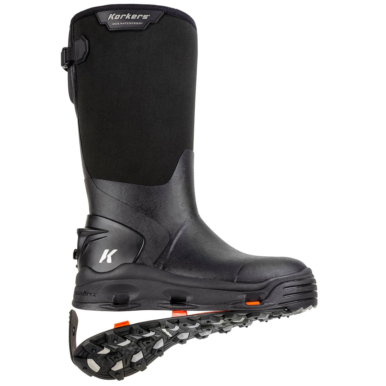 Korkers Men's Neo Arctic Winter Boot with interchangeable All Terrain Omnitrax 3.0 sole