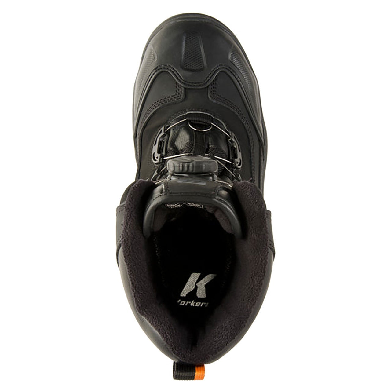 Korkers IceJack Pro Safety Winter Boot top down view