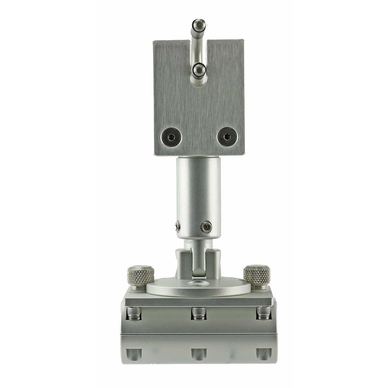 Cisco Trolling Motor Stabilizer on Rail Mount profile of back plate with visible thumbscrews
