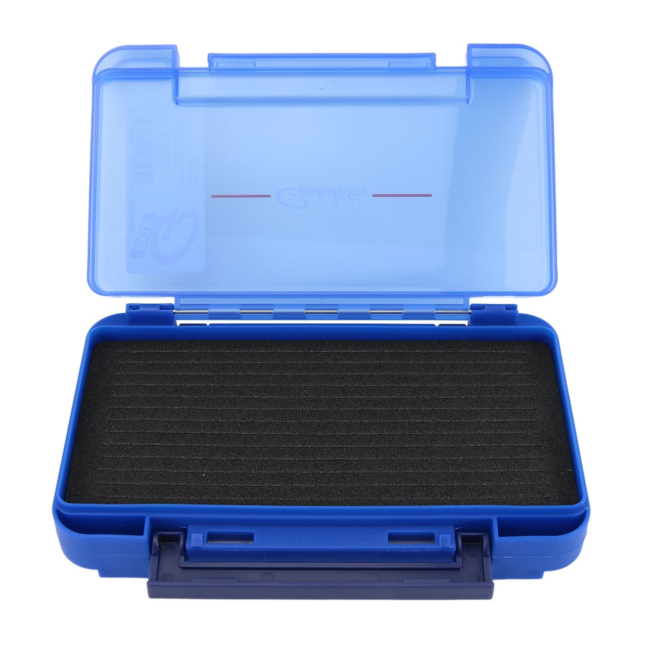 Gamakatsu G-Box Duo Side Case open slit foam side