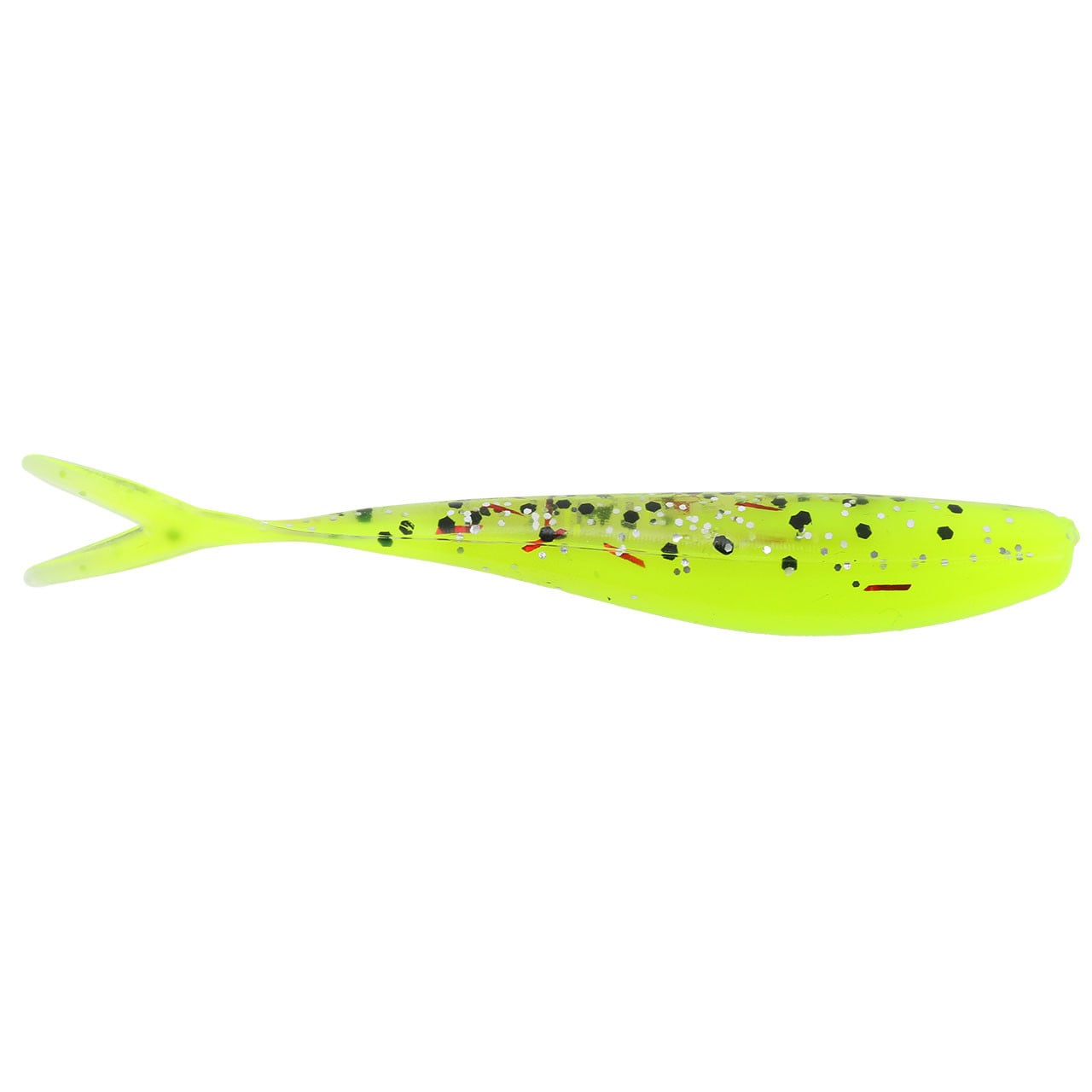 Bonehead Minnow color Confetti Chartreuse