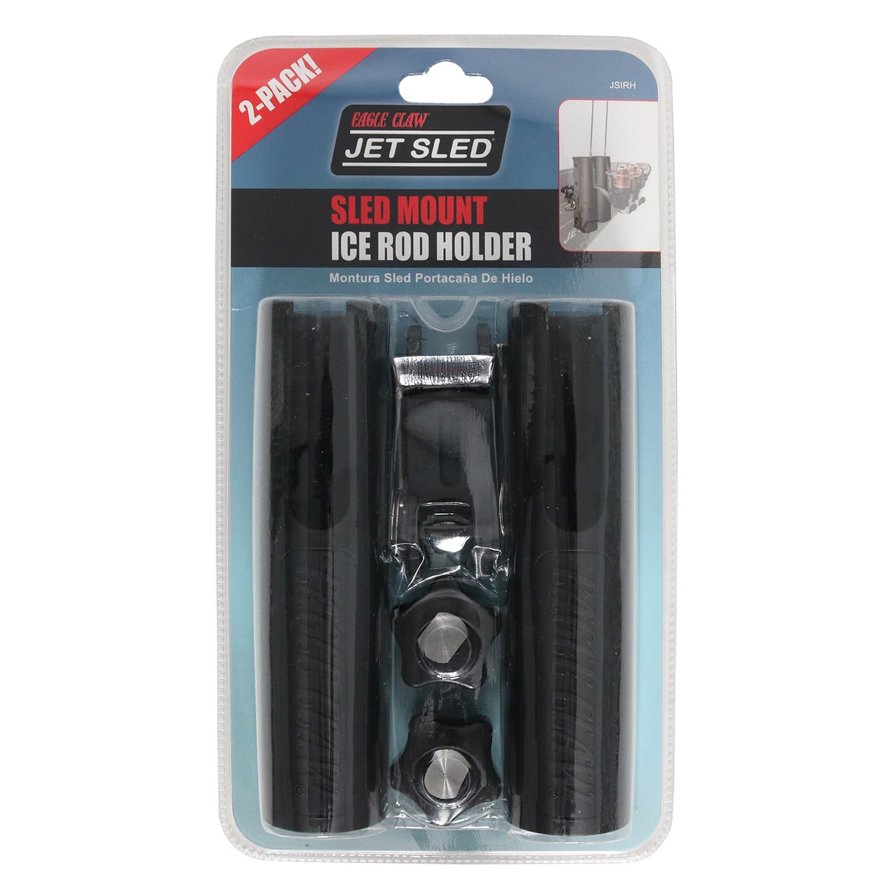 Shappell Jet Sled Ice Rod Holders 2pk package front