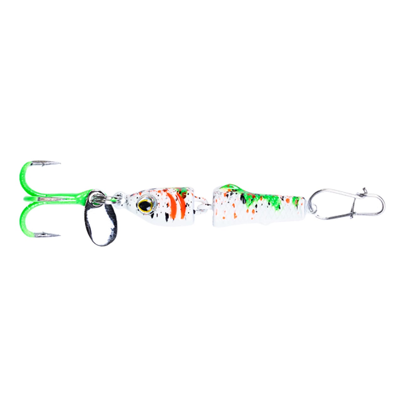 Clam CPT Jointed Pinhead Pro PT Jigging Mino color Glow White Chart Koi