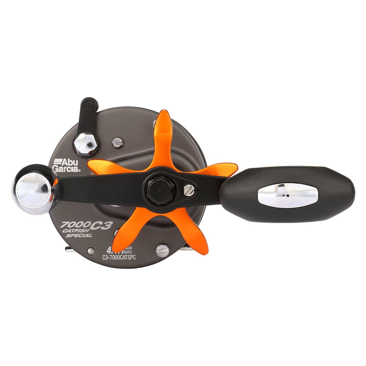 Abu Garcia Ambassadeur C3 Catfish Special Round Casting Reel model 7000 handle and star