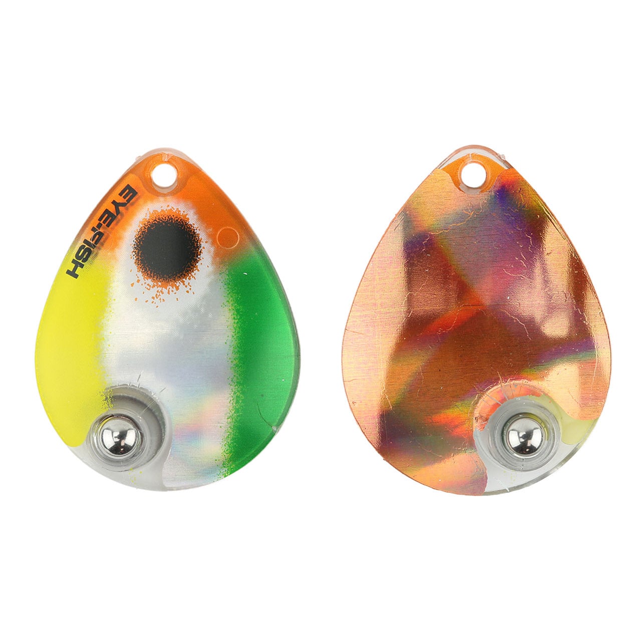 Eye-Fish Premium Colorado Blades color Mixed Veggie with Copper Back