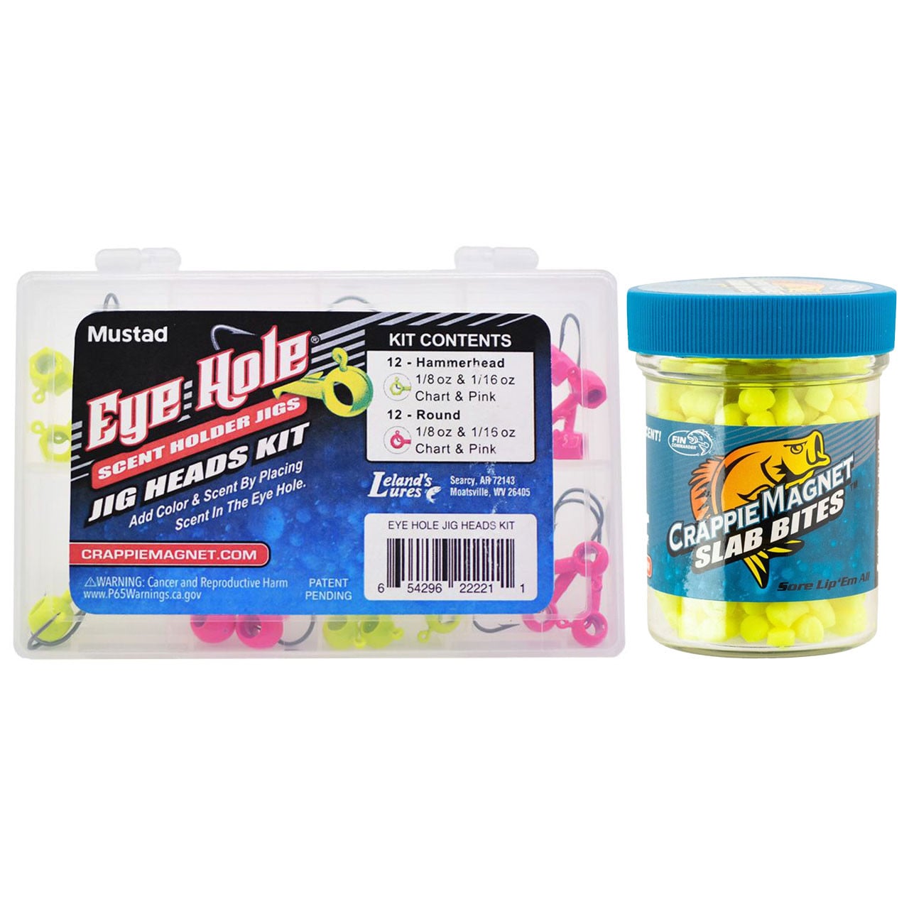 Leland's Crappie Magnet Eye Hole Bundle