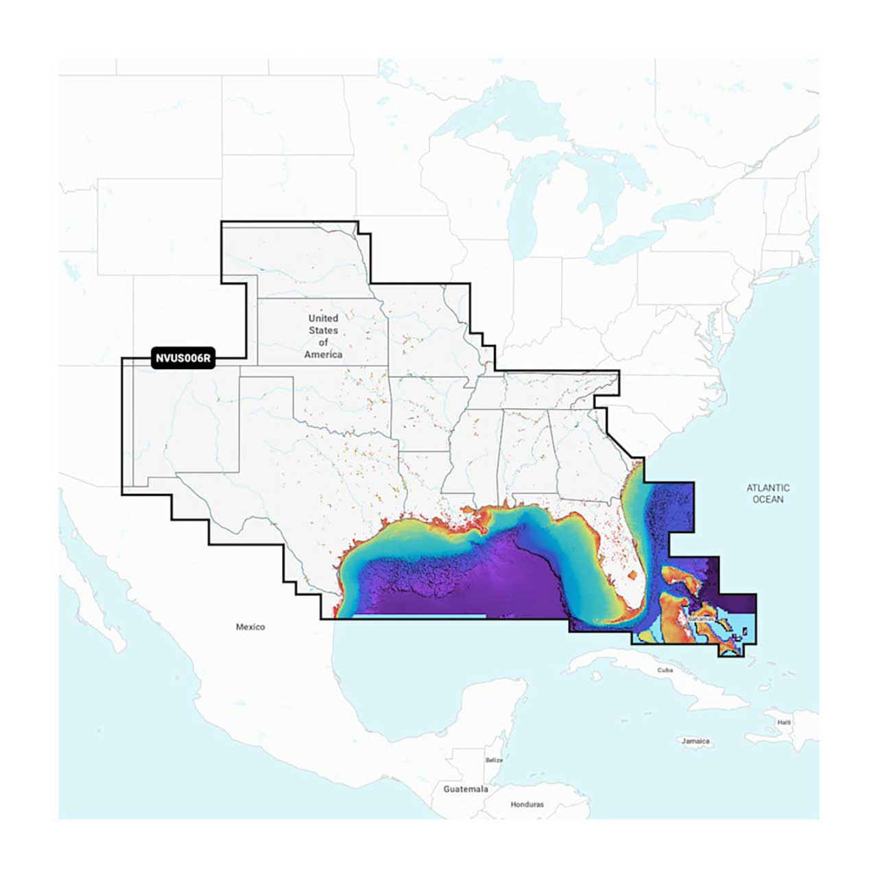 Garmin Navionics Vision+ U.S. South Lakes, Rivers and Coastal Marine Charts | NVUS006R