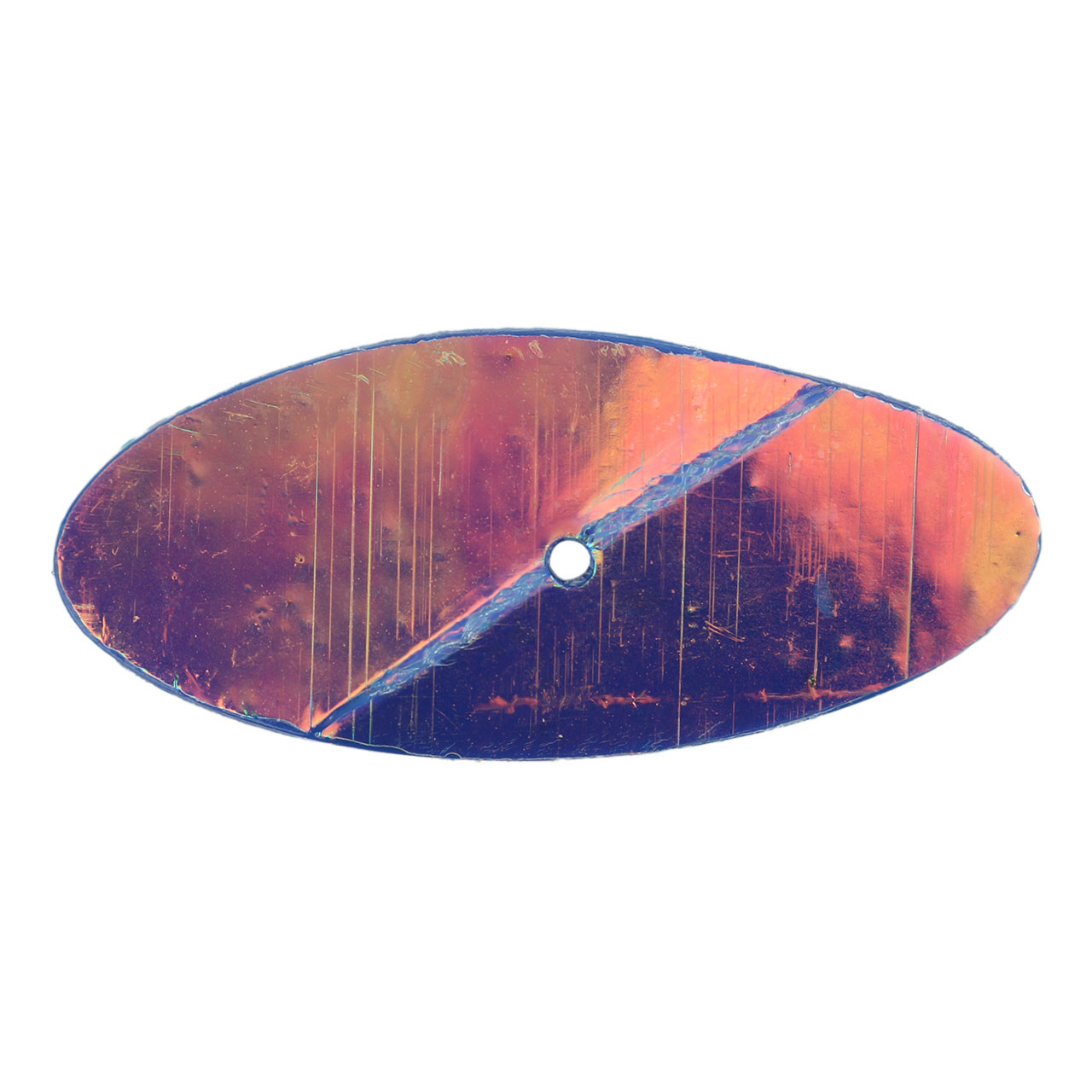 PK Lures Reeff Rig Blades color Purple Metallic