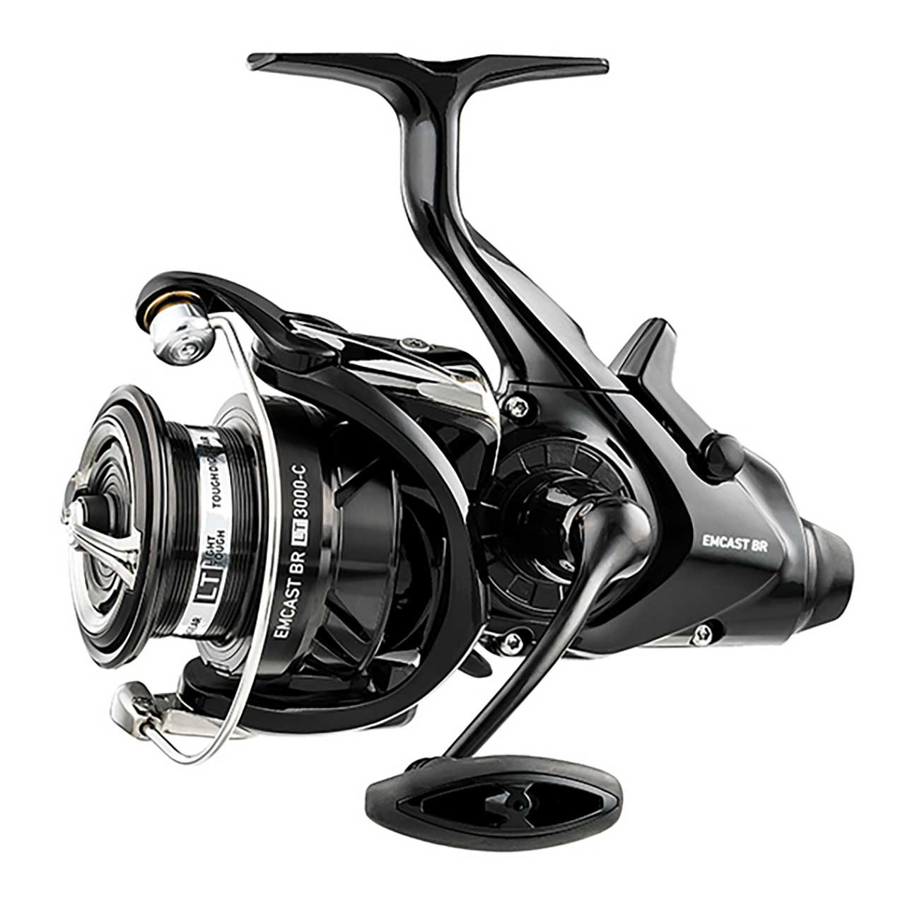 Daiwa Emcast Bite & Run Spinning Reel Handle Side
