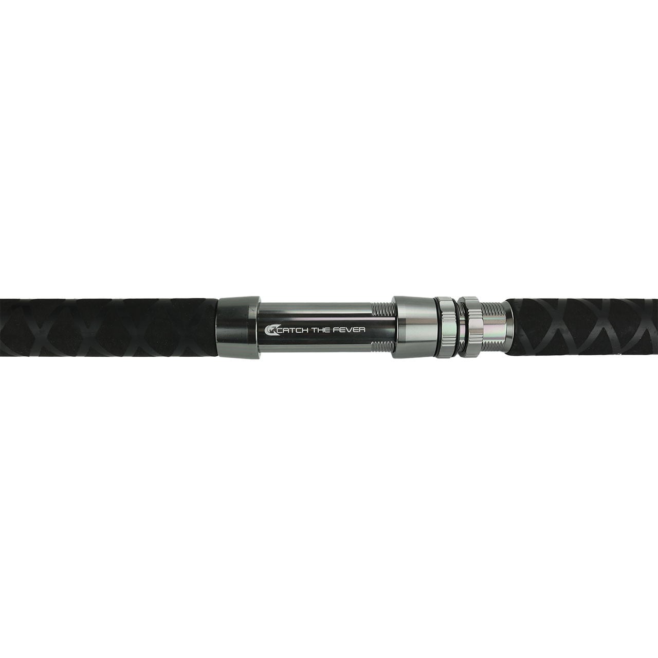 Catch The Fever Striper Stealth Casting Rod aluminum reel seat with double locking nuts