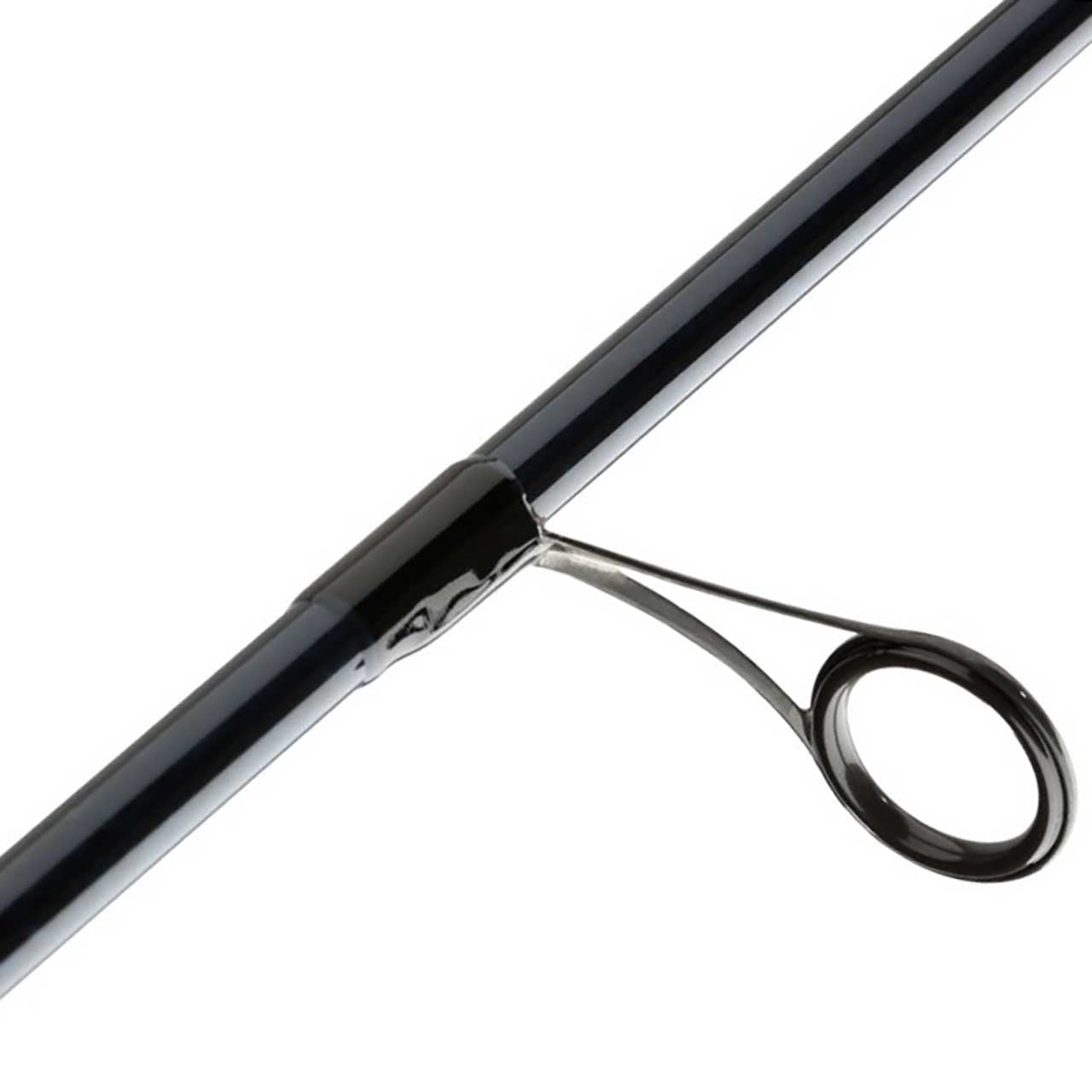 Shimano Technium B Salmon Steelhead Spinning Rod close up of guide
