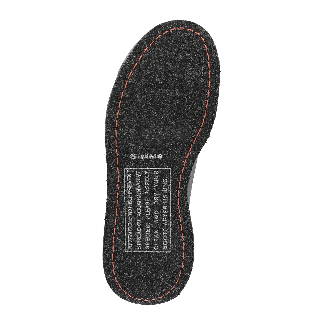 Simms Men's Flyweight Wading Boot Felt sole bottom
