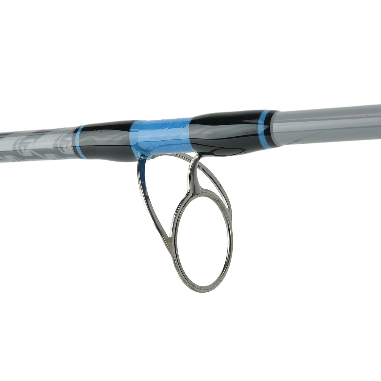 Catch The Fever Big Cat Fever Zack Royce Spinning Rod close up of first guide