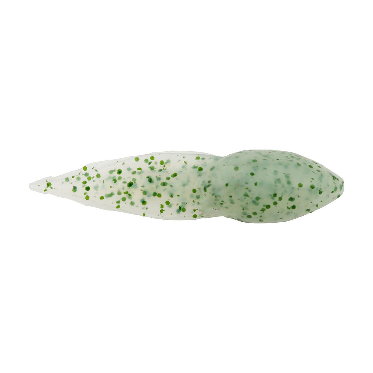Berkley Gulp! Alive! Tadpole color Chive side profile
