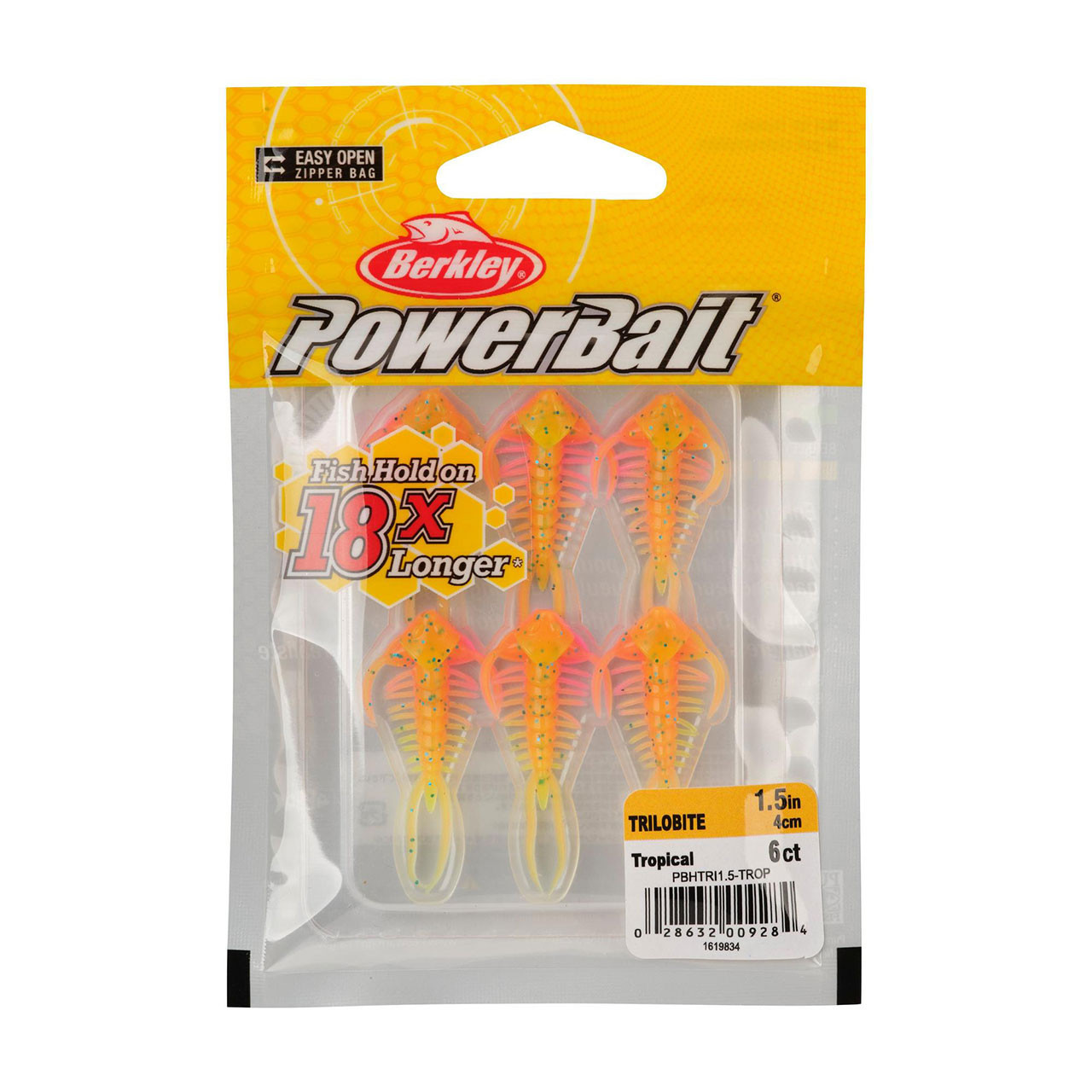 Berkley PowerBait Trilobite Creature Bait in Packaging