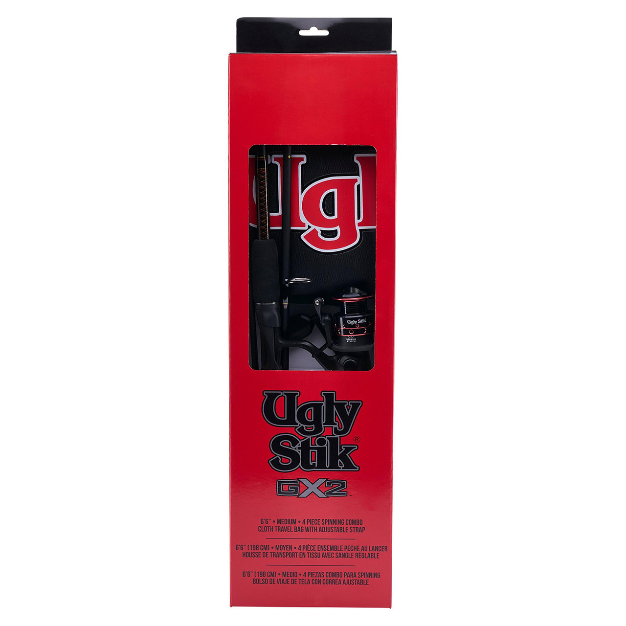 Shakespeare Ugly Stik GX2 Travel Spinning Kit box