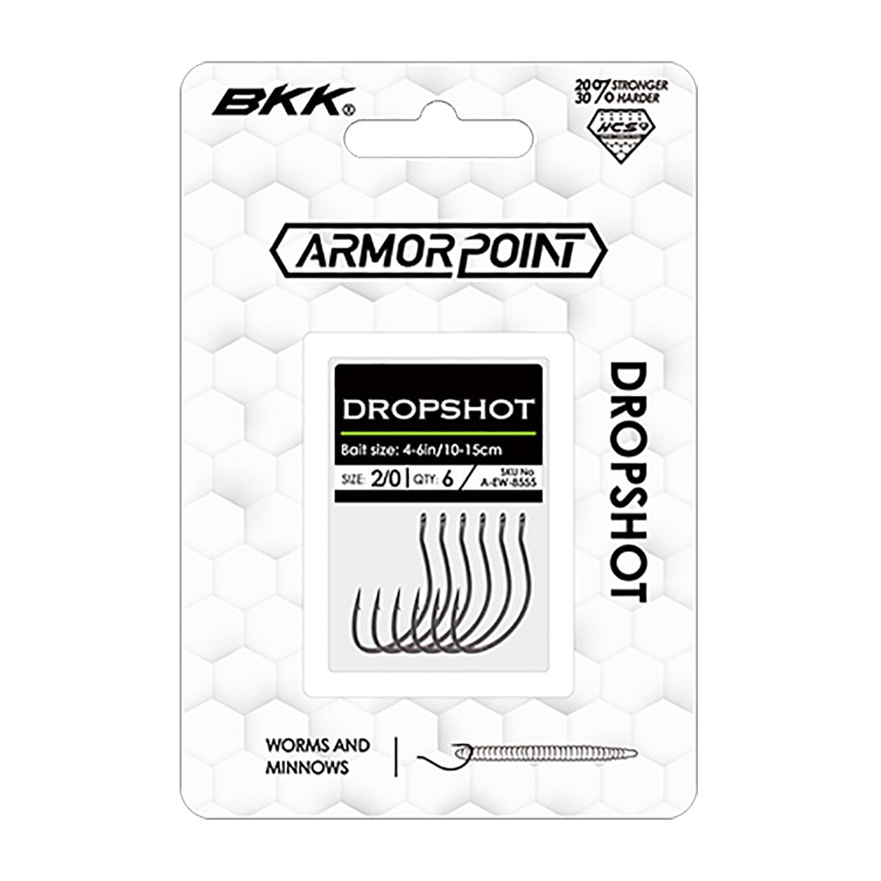 BKK Armor Point Drop Shot Hook