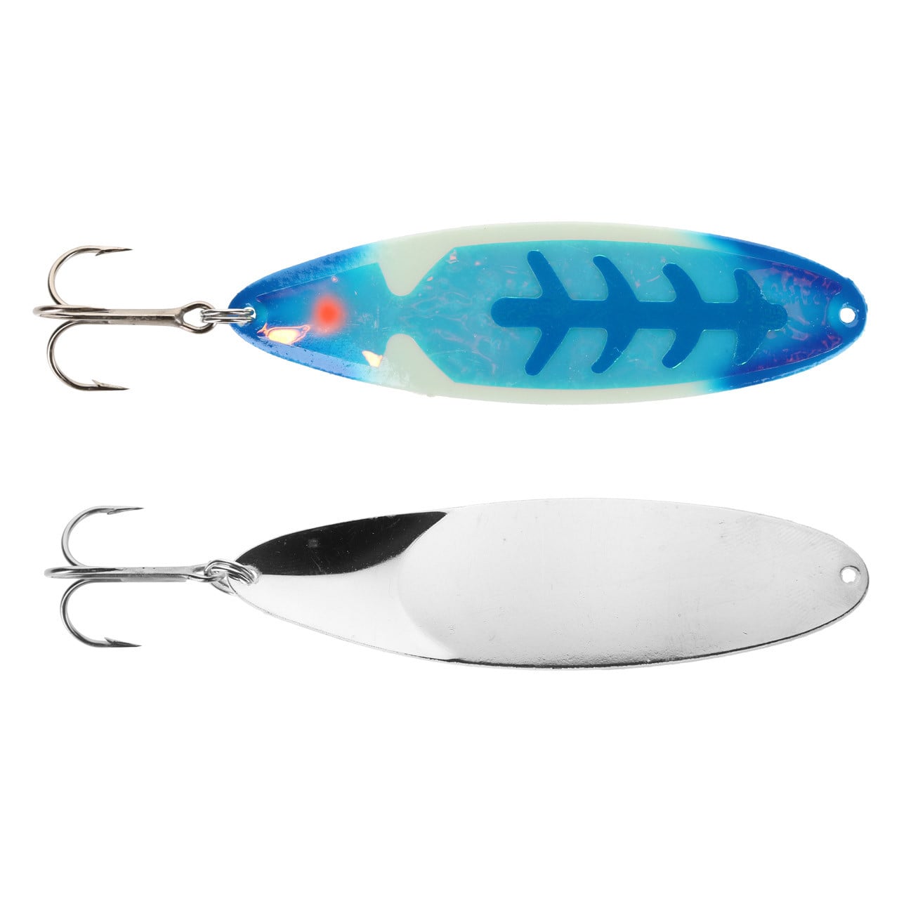 Moonshine Moonmaster Standard Trolling Spoon color RV Blue Jeans