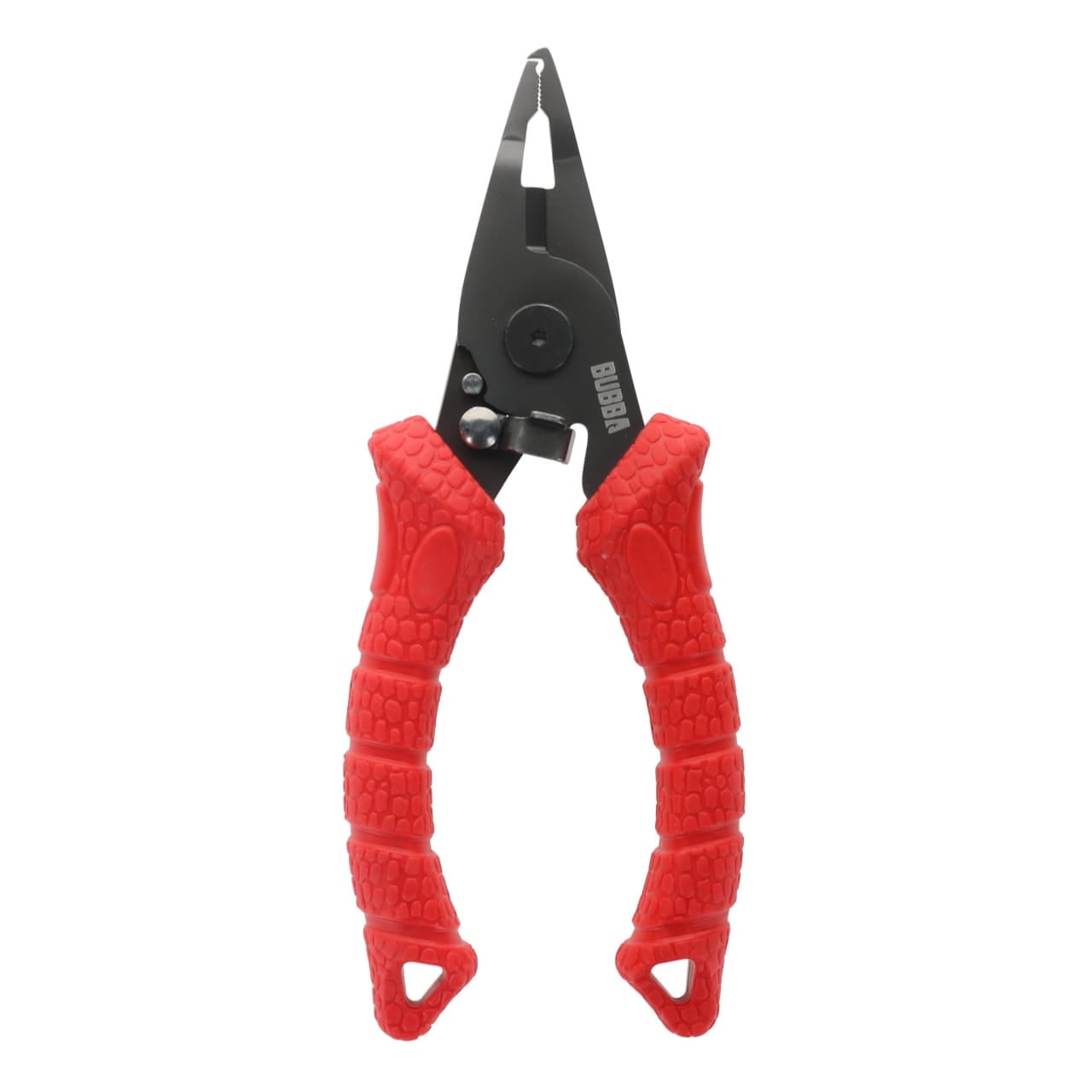 Bubba Blade Split Ring Pliers in a closed position