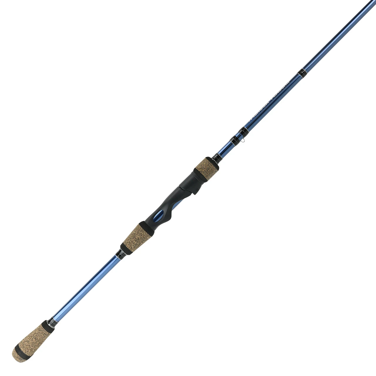 FishUSA Flagship Walleye Spinning Rod with split cork handle and reel seat