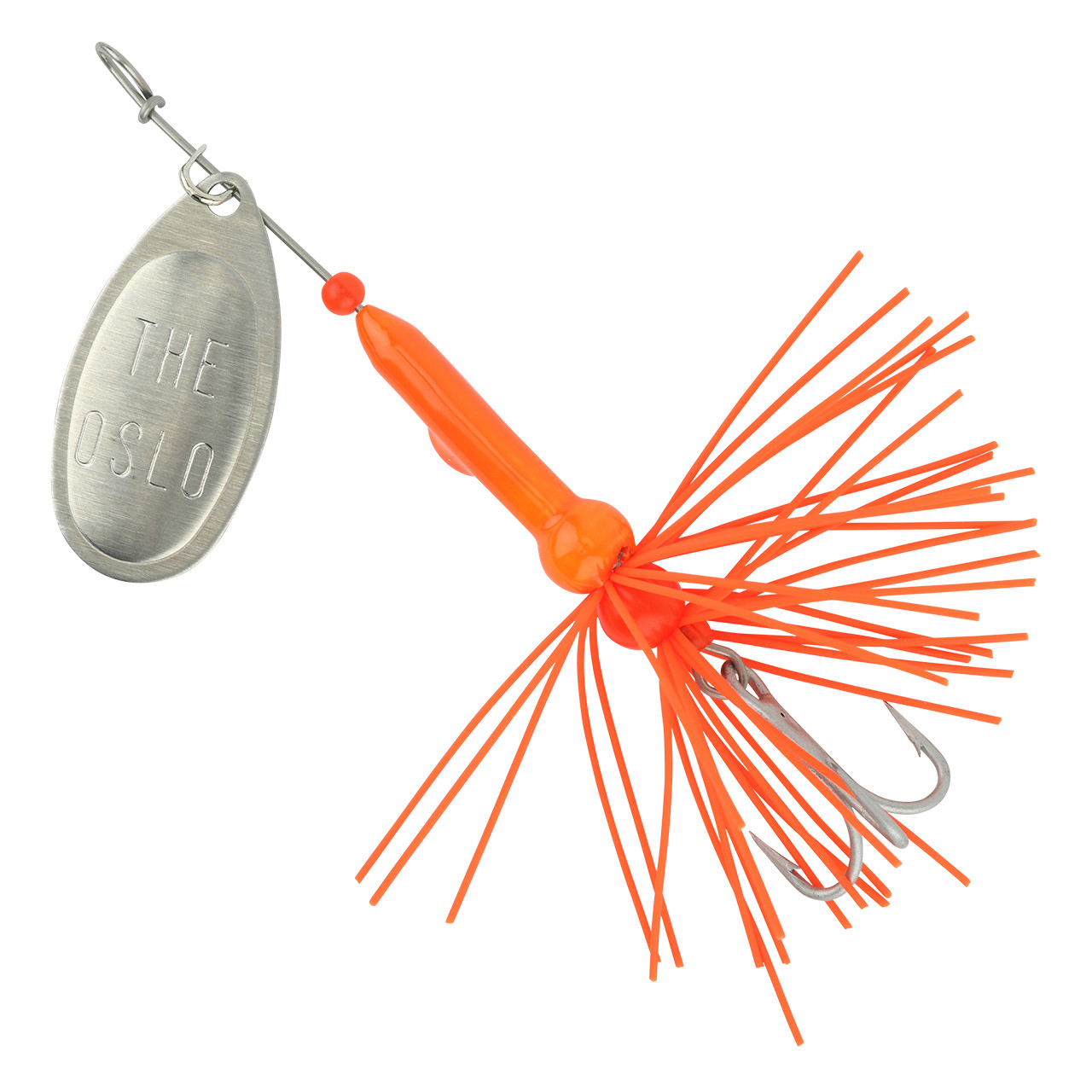 Oslo Inline Spinners color Orange-Orange-Nickel
