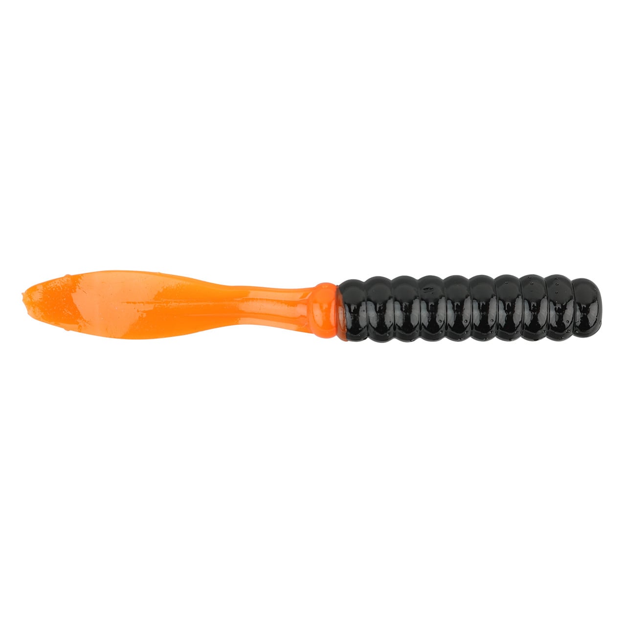 Ol' Blue Tackle Slapper Soft Bait color Black and Orange