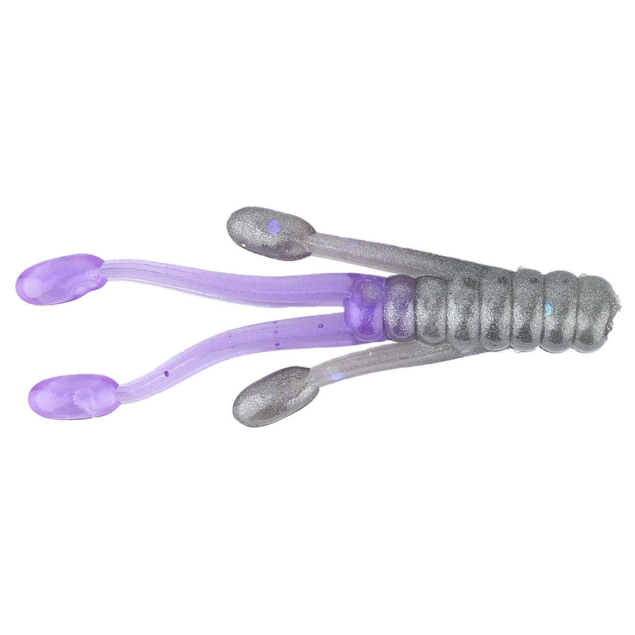 Ol' Blue Tackle Squid Soft Bait color Electric Haze
