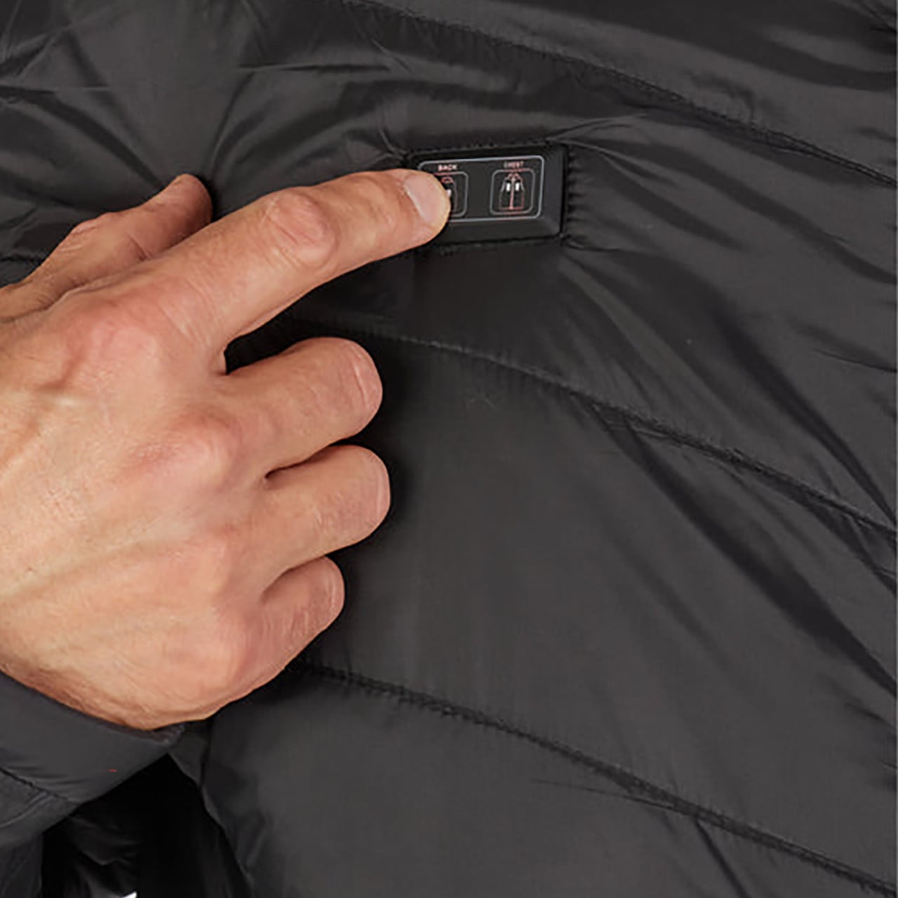 Norfin Extreme 5 Heated Liner button for built in heater