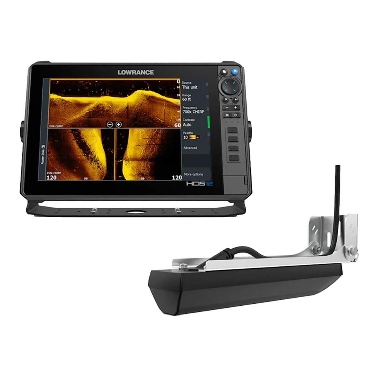 Lowrance HDS PRO 12 Chartplotter/Fishfinder  (Model # 000-15987-001 Transducer Included)