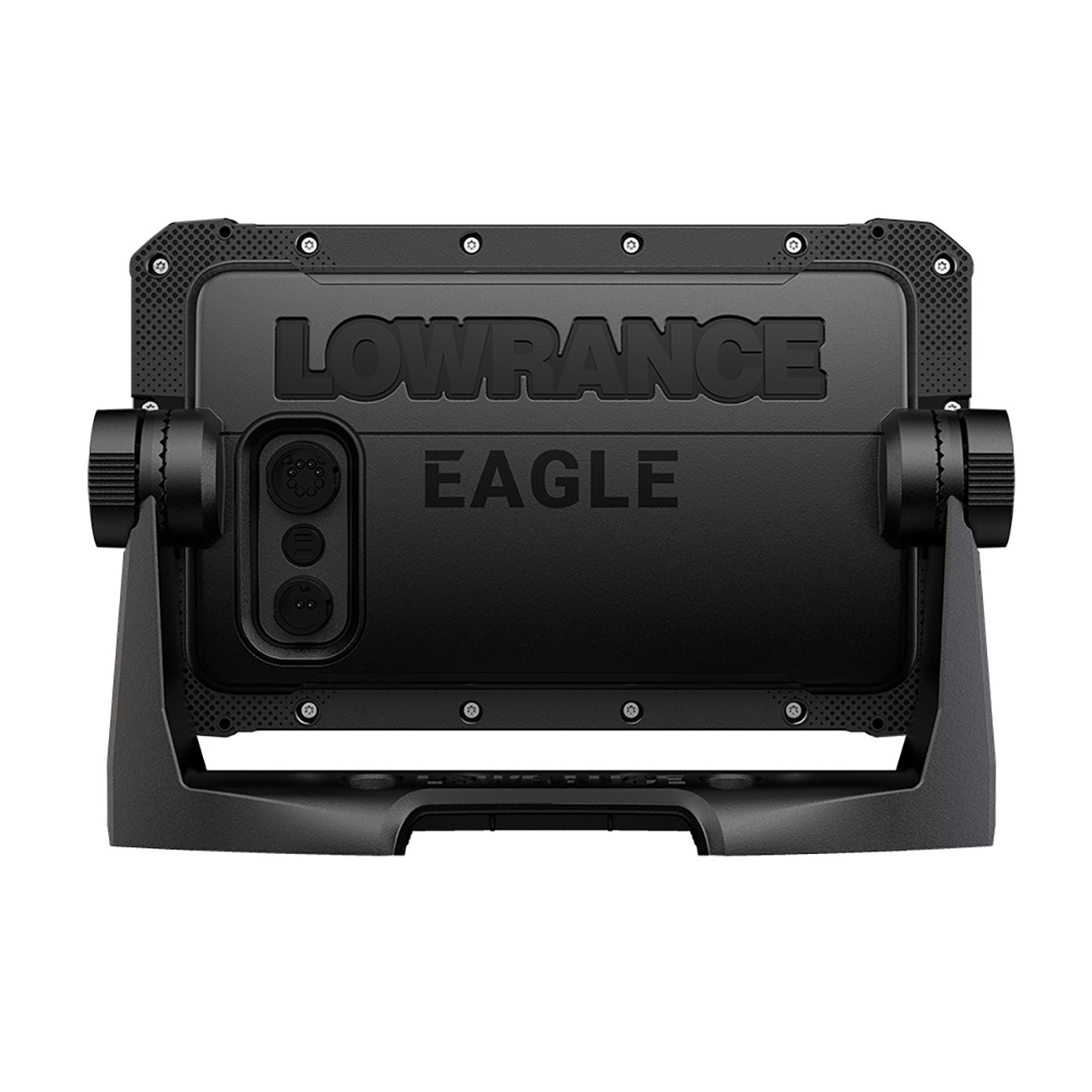 Lowrance Eagle 7 Fishfinder back with connection ports
