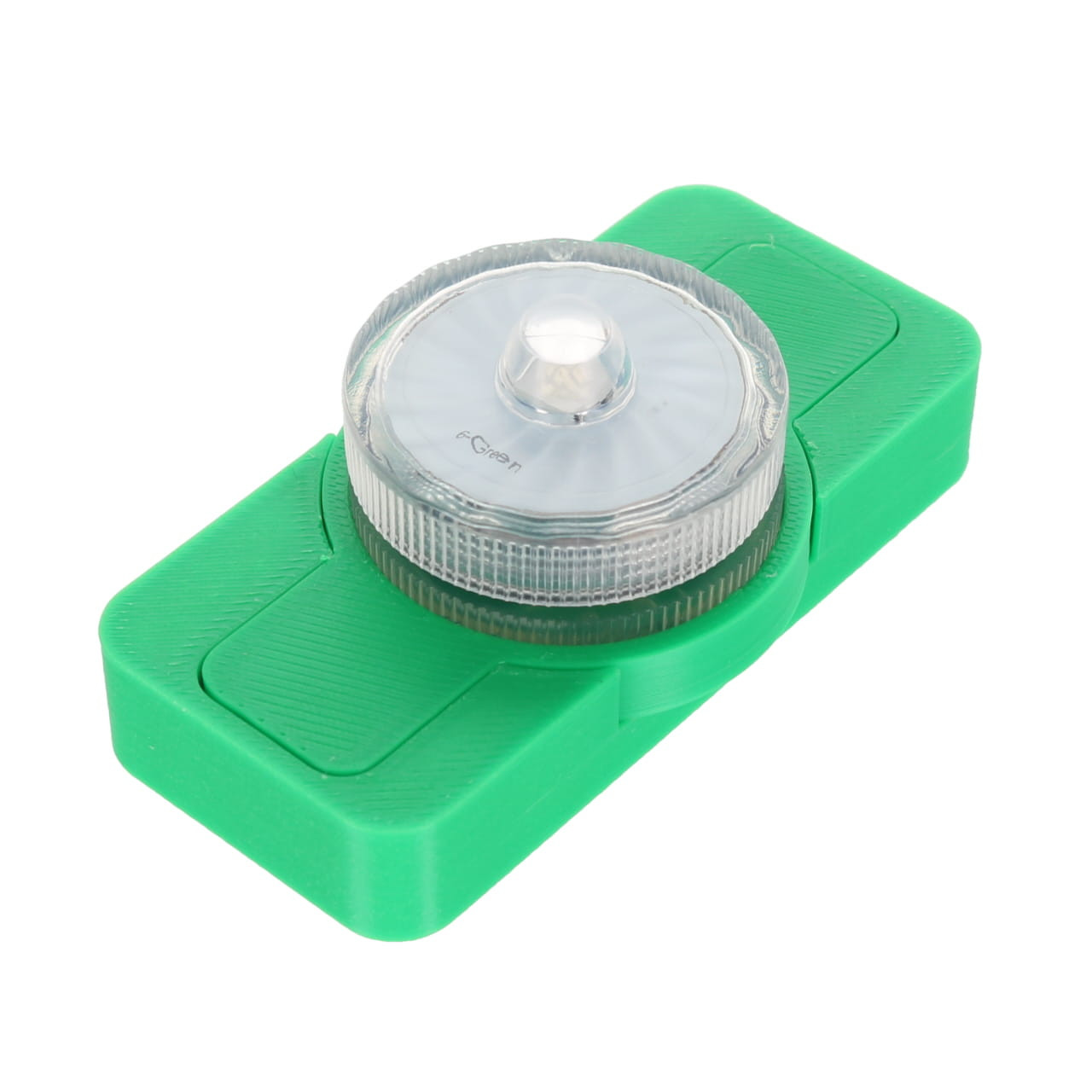Lake Effect 3D Magnetic Planer Board Light - Tattle Flag Edition color Green