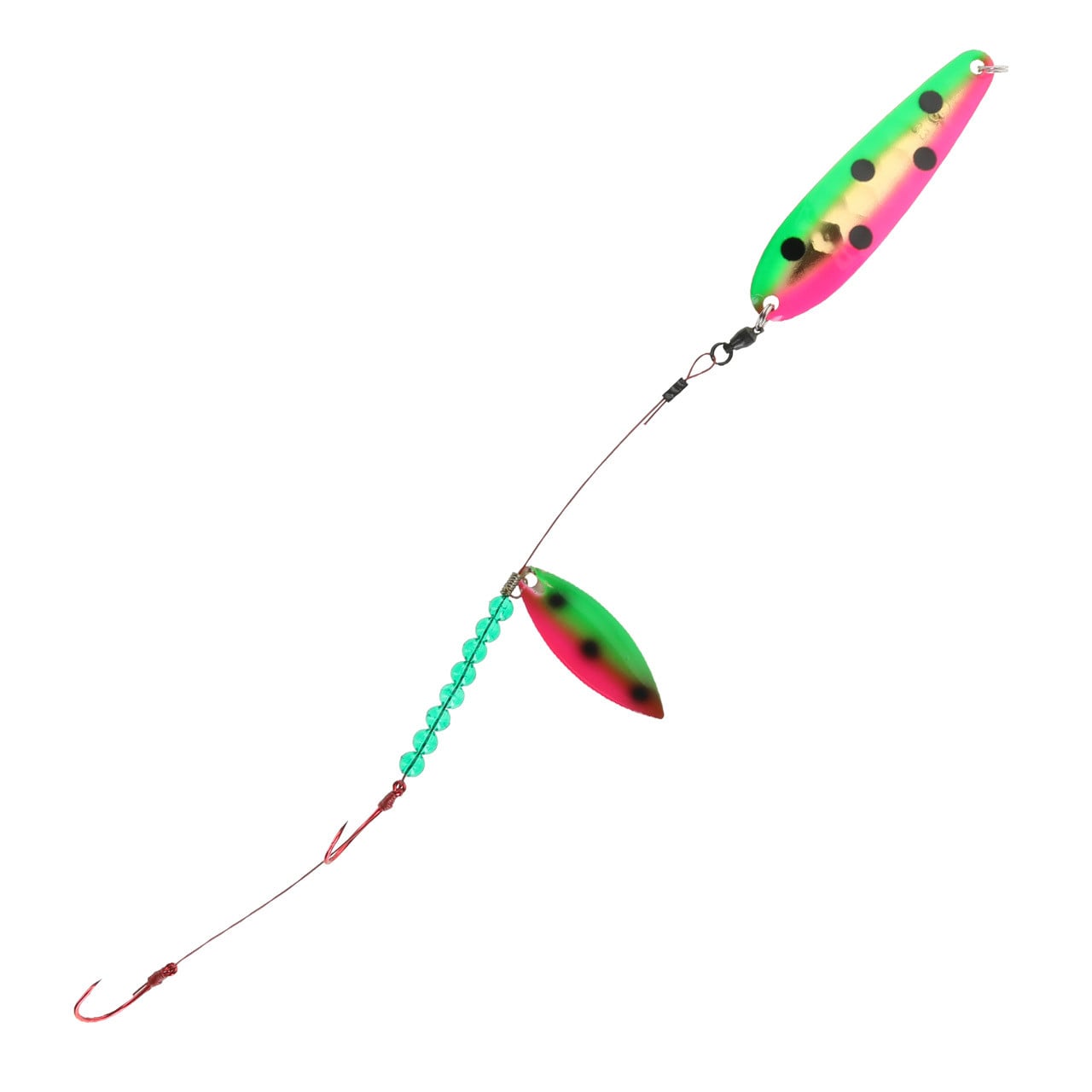 Pirate One Eye Walleye Rigs color Gold Melon