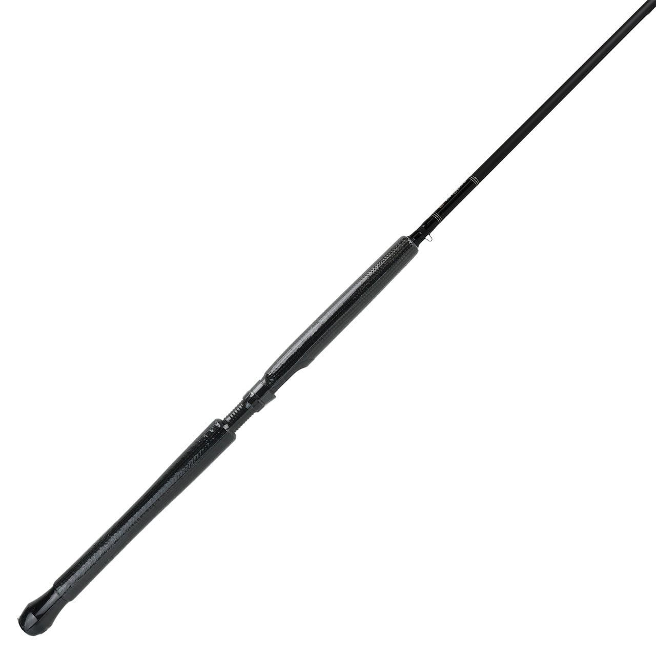 Kingpin Centerpin Fishing Rod model Z1303F handle showing the fixed reel seet