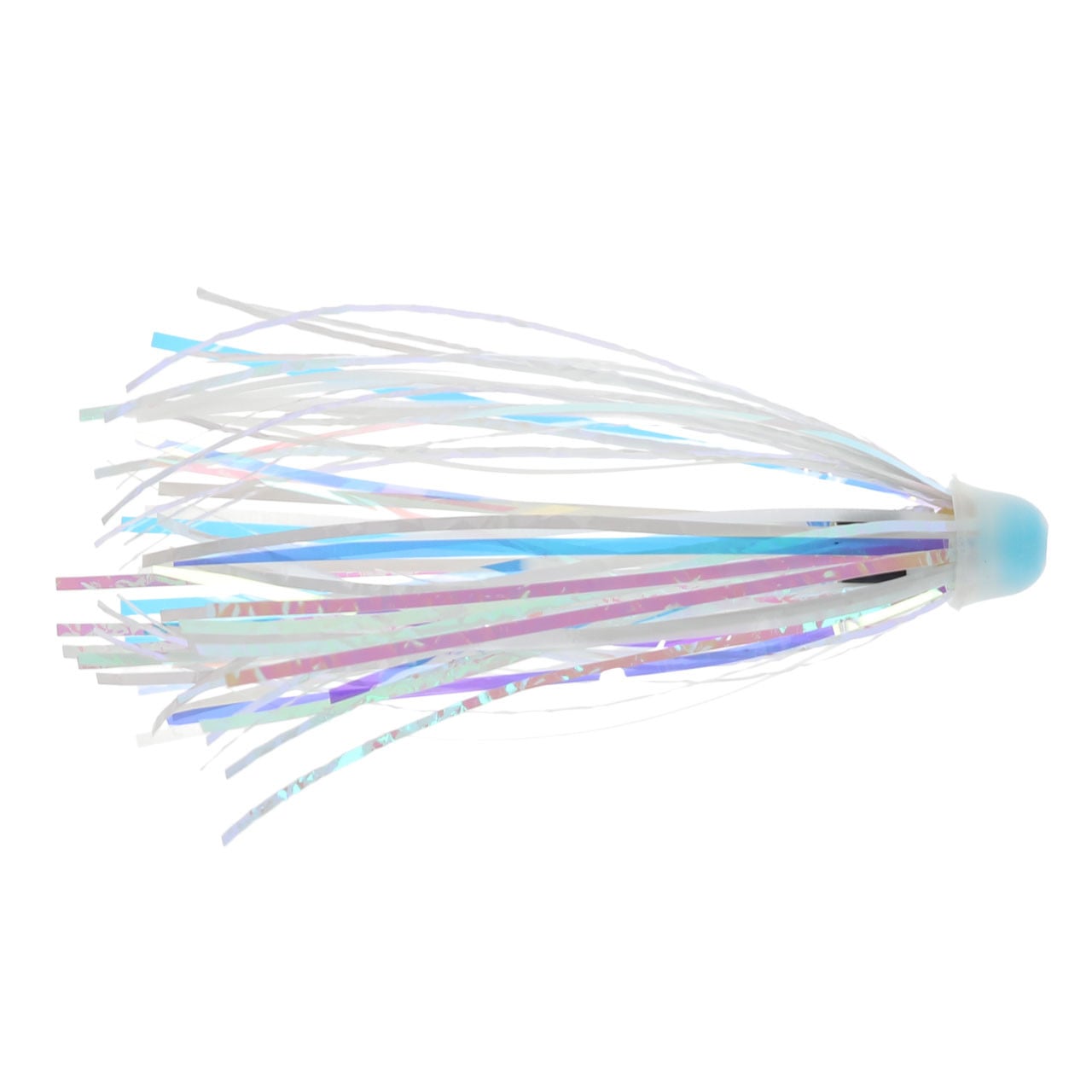 Ice Strong Too Strong Unrigged Premium Trolling Flies color Wedding Dress Glow
