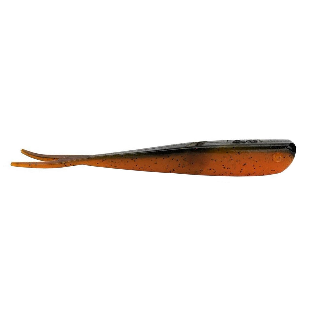 Lake Effect Lures Feisty Fry Rattlin' Softbait color Izdatta Pumpkin