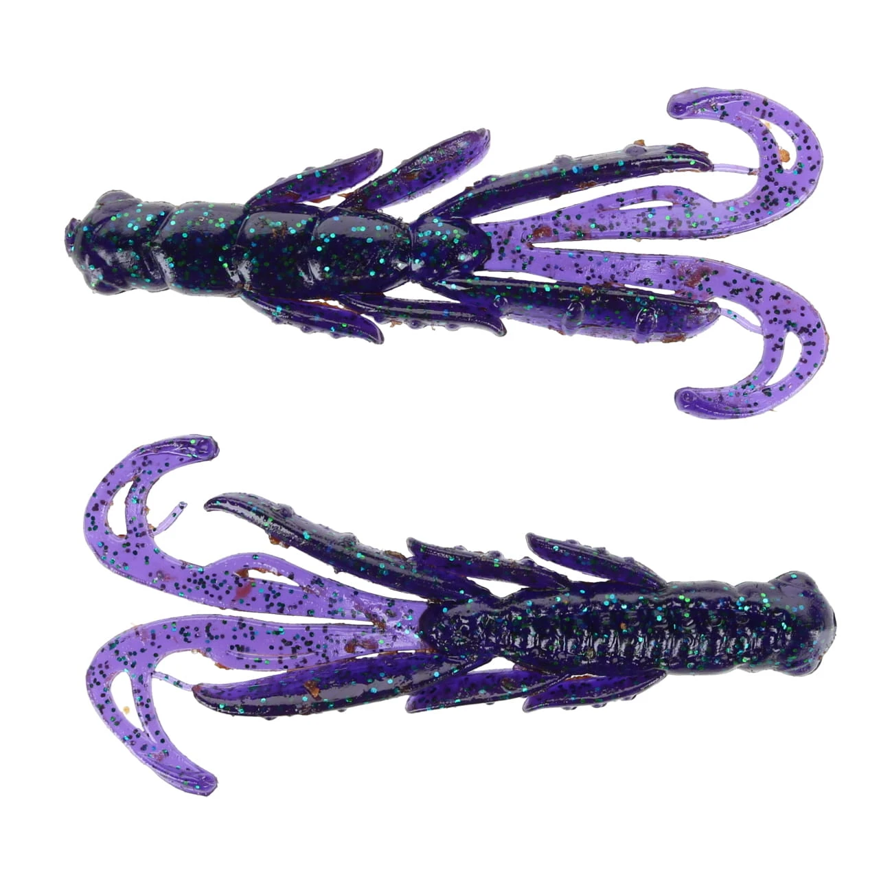 X Zone Lures Scented Stealth Creature color Dark Junebug