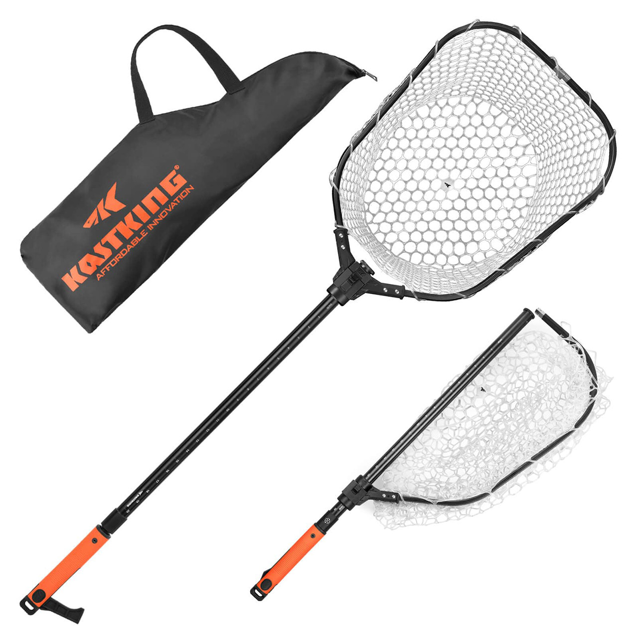 KastKing Brutus Landing Net with Boat Hook with bag for easy storage