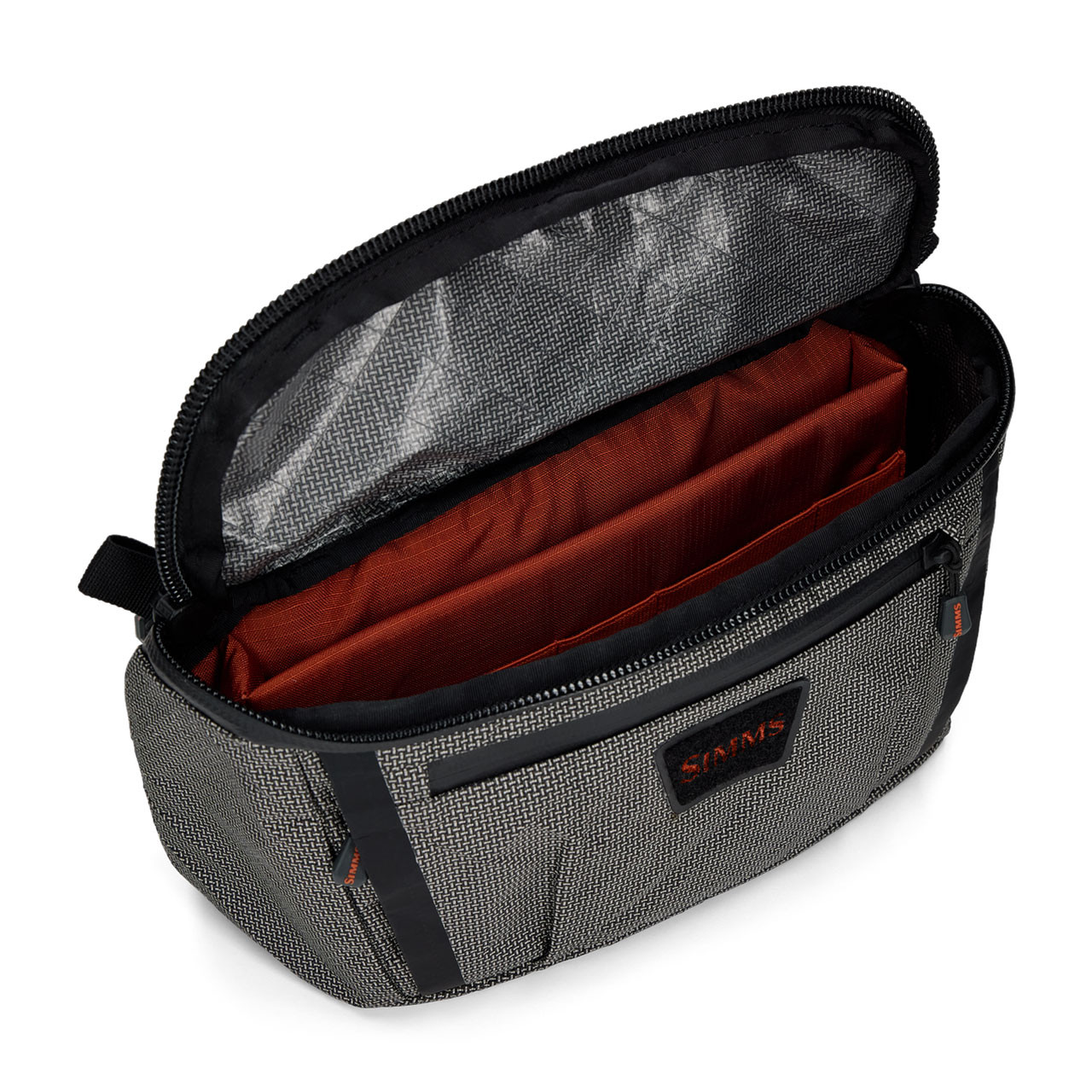 Simms Scout Hip Pack Top open