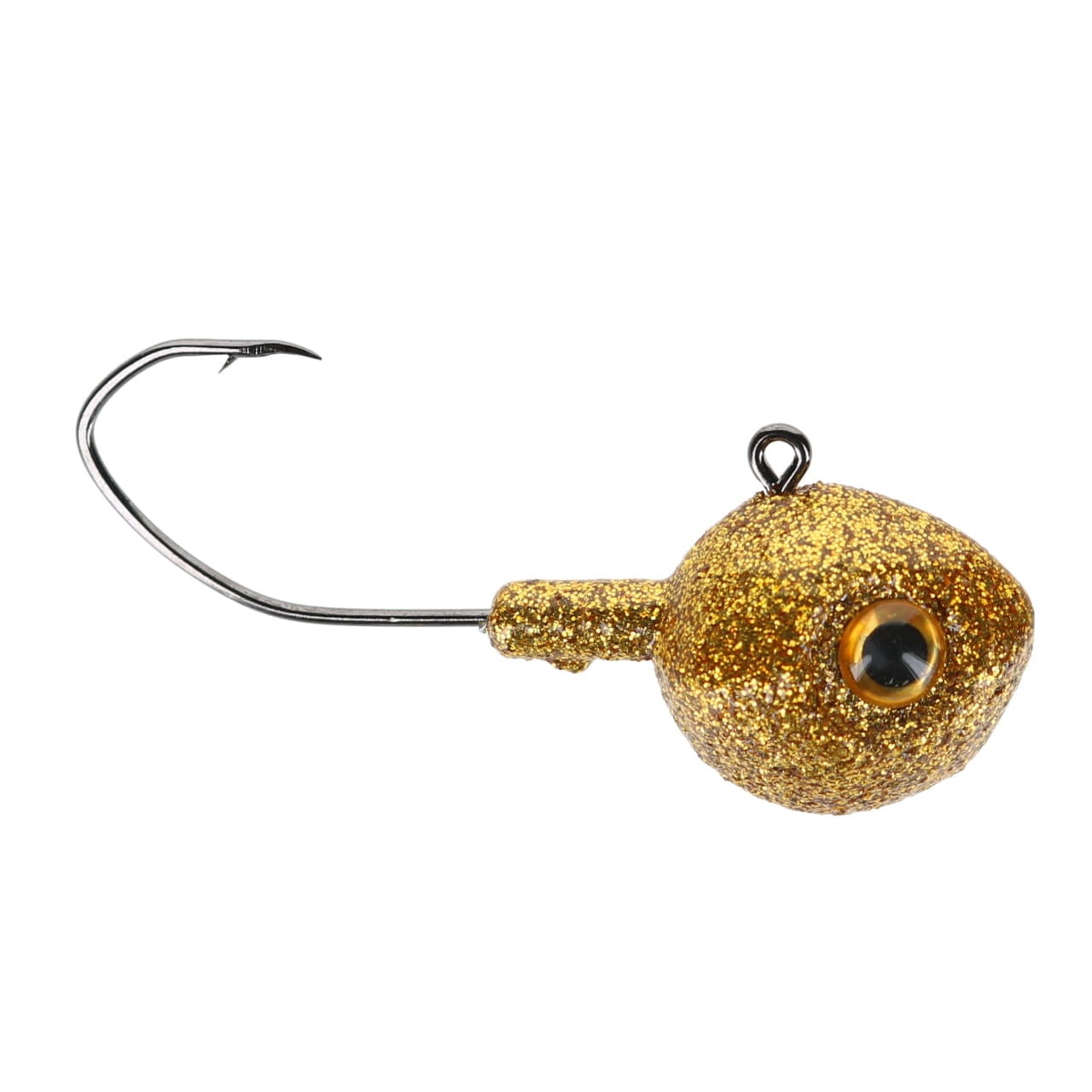 Bondy Bait Company Better Bite Jigs in Gold Ice, a shimmering gold jighead designed to stand out in deep or murky water.