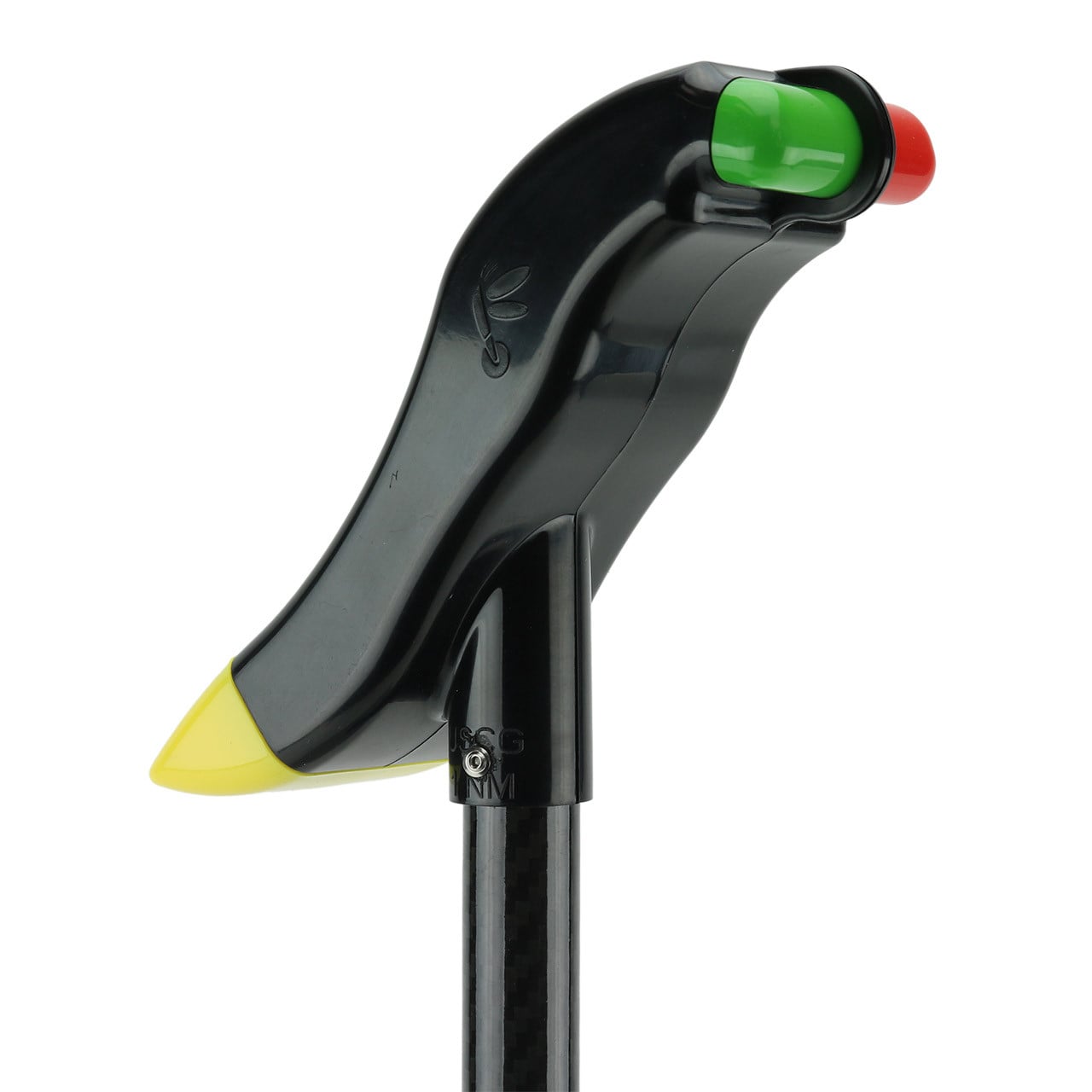 Firefly Marine Bow Light color Diamond Black close up of green and red navigation lights.
