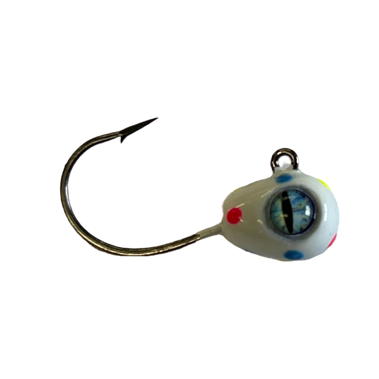 Mission Tackle Short Shank Tungsten Heavy Metal Jig color Wonderbread