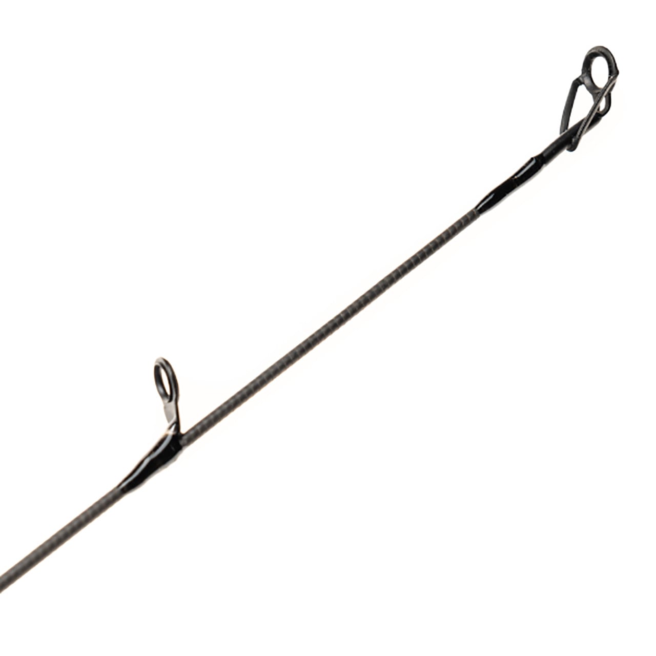 Great Lakes Finesse CX Spinning Rod tip section with final guides for finesse presentation accuracy.