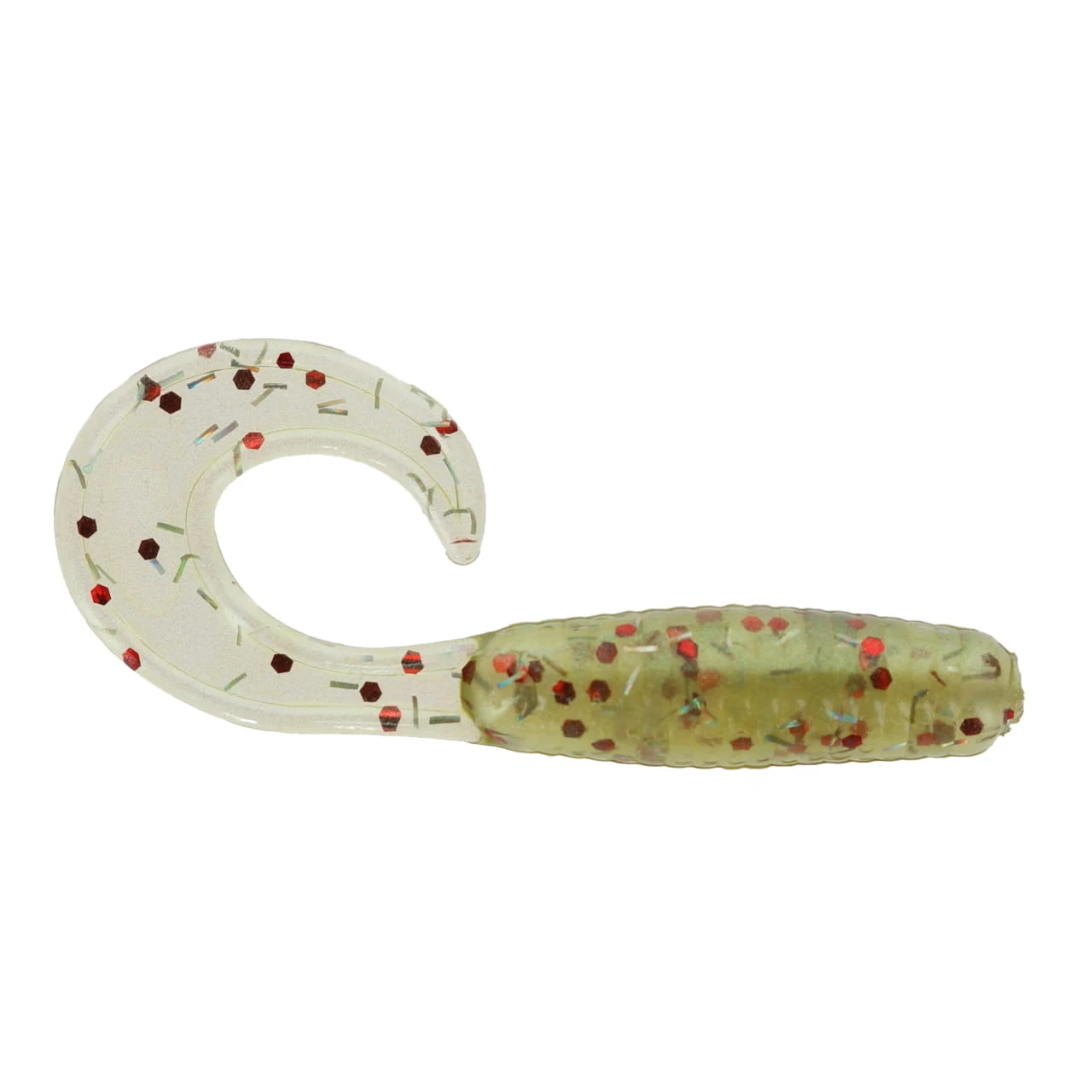 BrushPile Jigs Vortex Soft Bait color Red Dawn